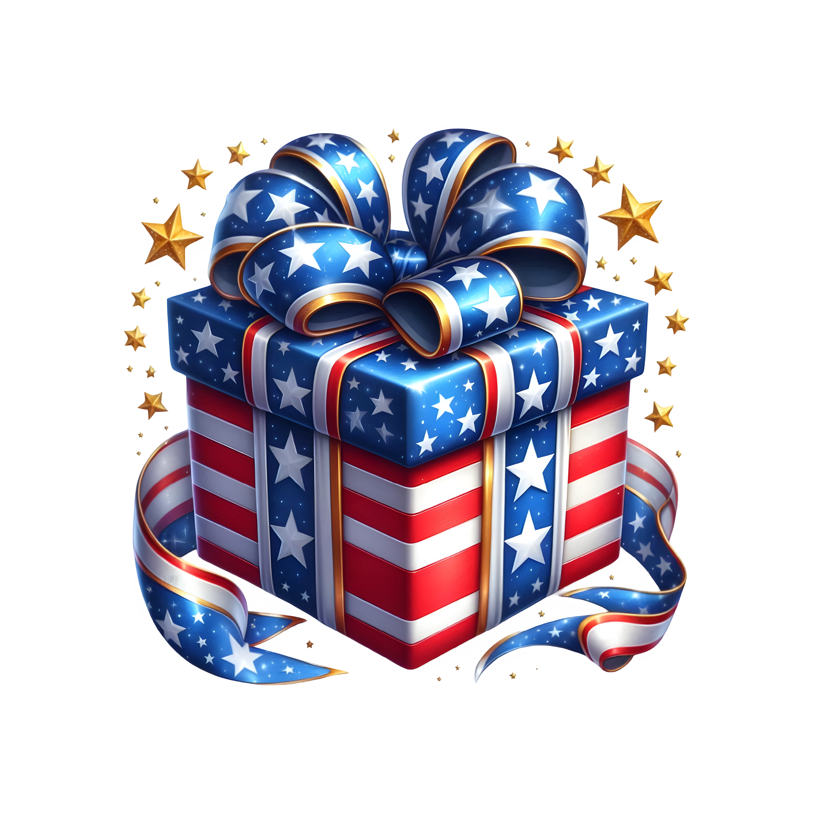 4th of July 31 — 4th of July watercolour SVG cut file