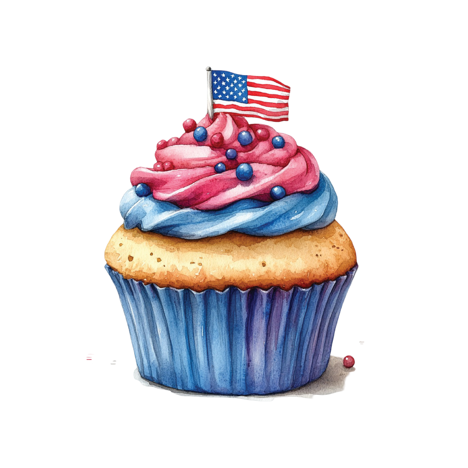 4th of July 35 — 4th of July watercolour SVG cut file