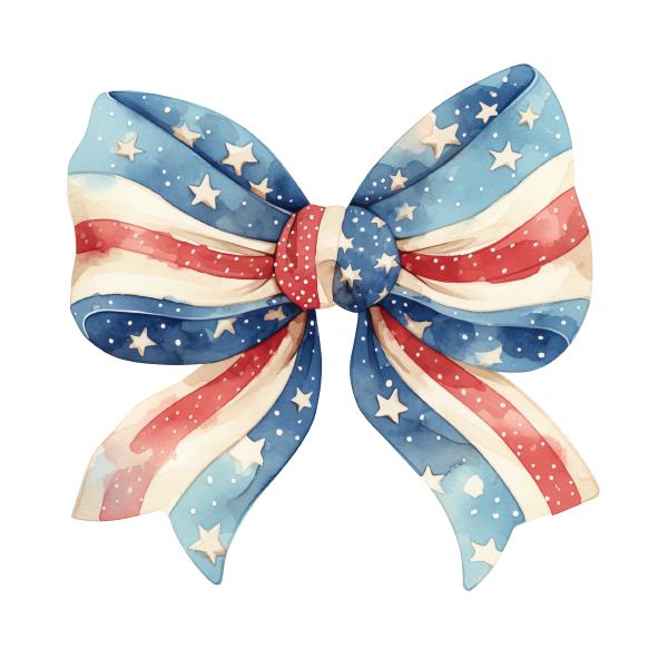 4th of July 48 — 4th of July watercolour SVG cut file