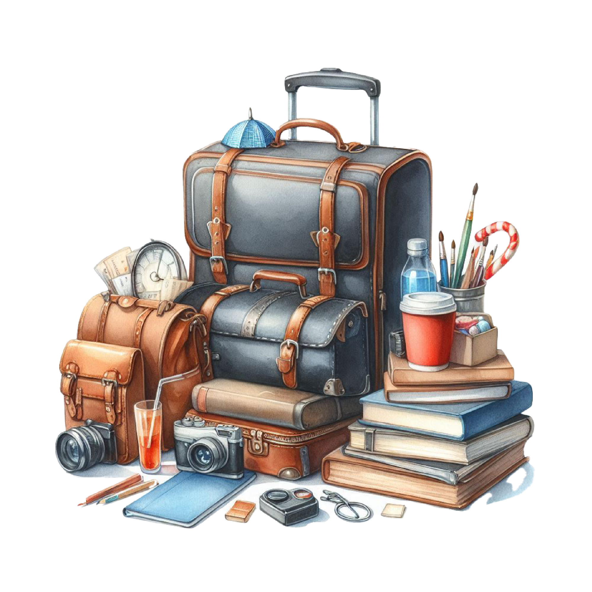 Adventure 43 — Adventure watercolour SVG cut file