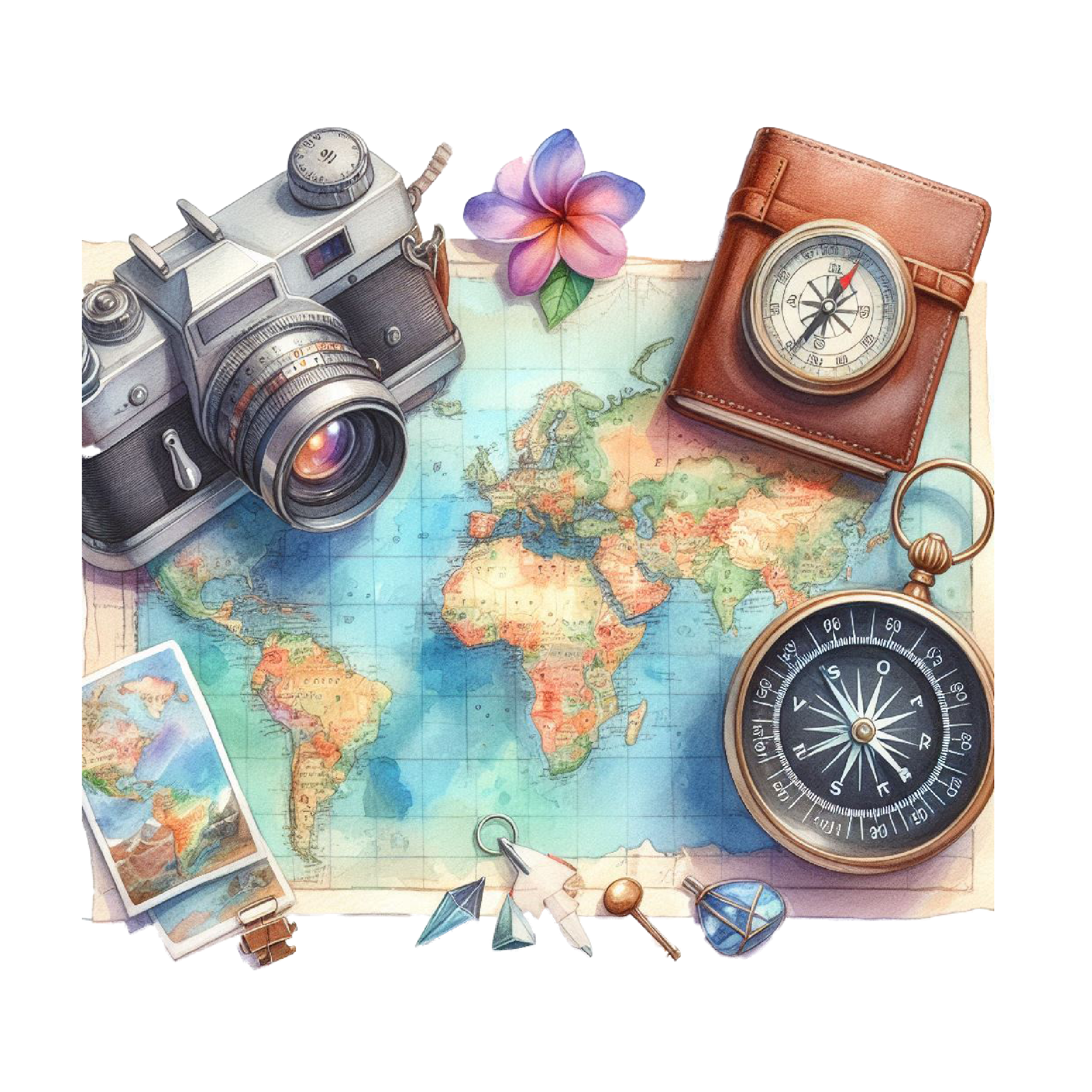 Adventure 45 — Adventure watercolour SVG cut file
