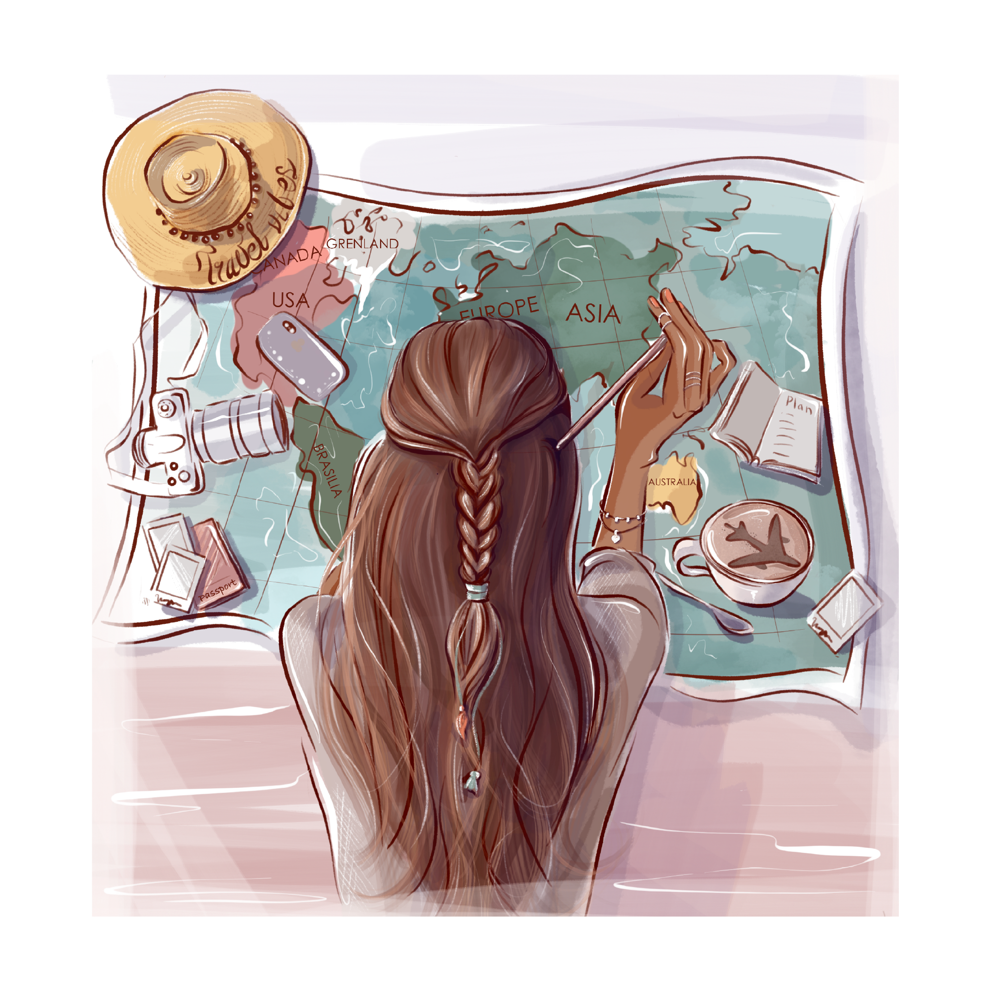 Adventure 46 — Adventure watercolour SVG cut file