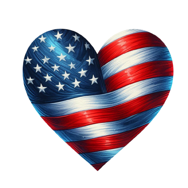 American Flag 50 — American Flag watercolour SVG cut file