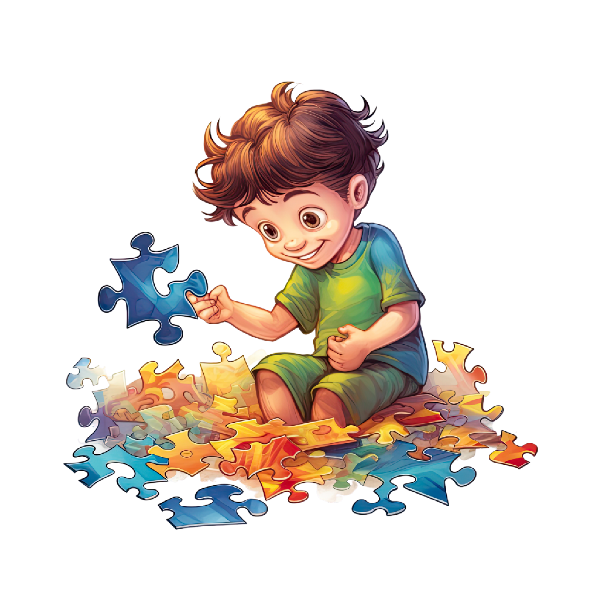 Autism 02 — Autism watercolour SVG cut file
