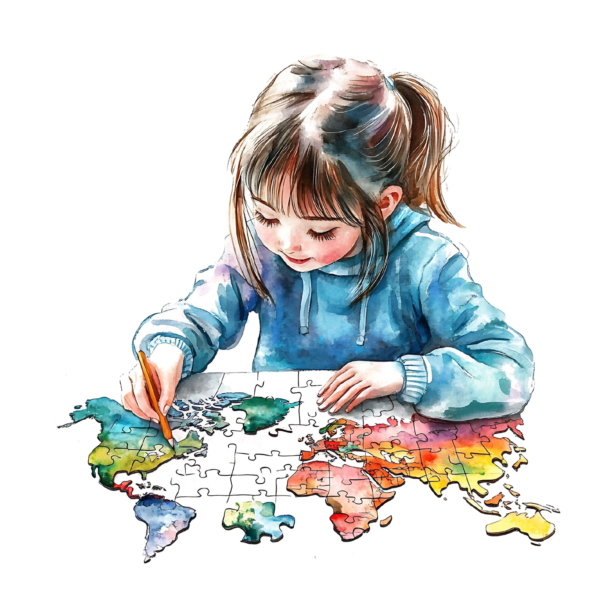 Autism 39 — Autism watercolour SVG cut file