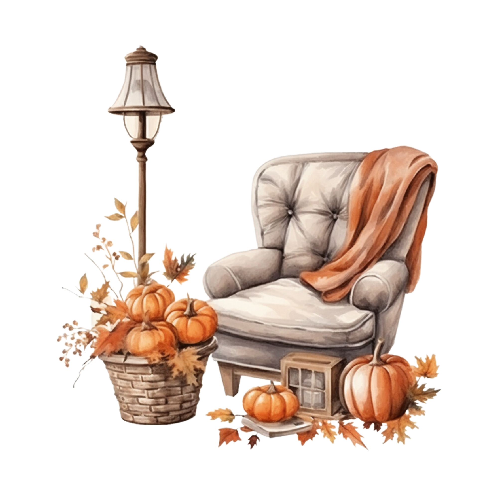 Autumn 24 — Autumn watercolour SVG cut file