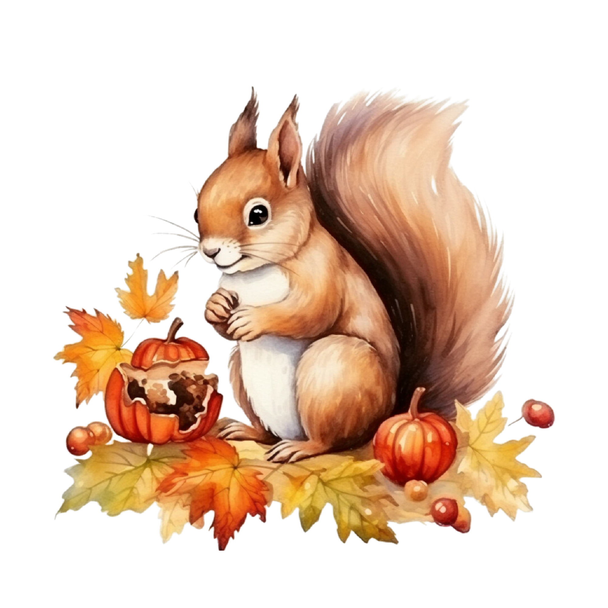 Autumn 28 — Autumn watercolour SVG cut file