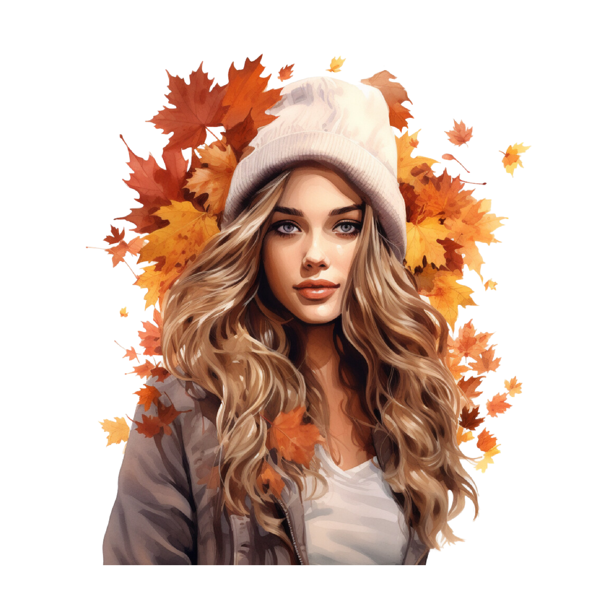 Autumn 30 — Autumn watercolour SVG cut file