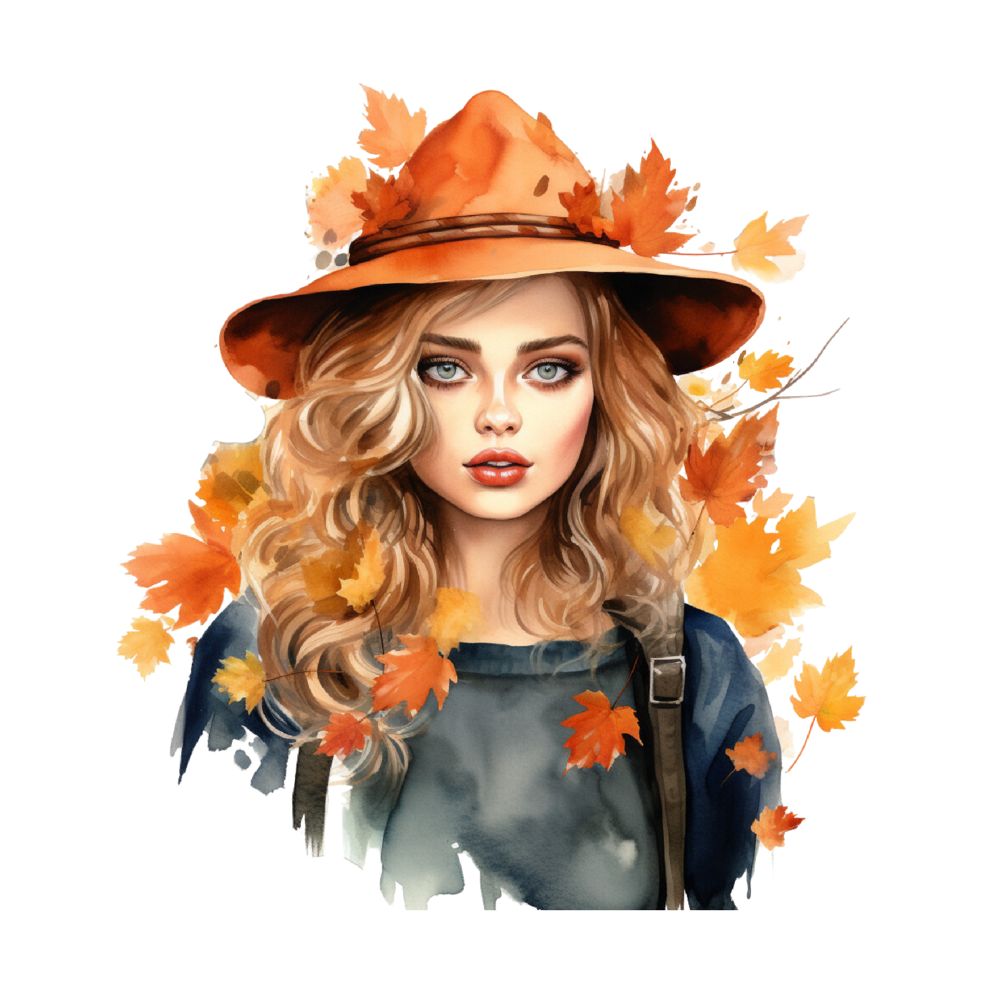 Autumn 32 — Autumn watercolour SVG cut file