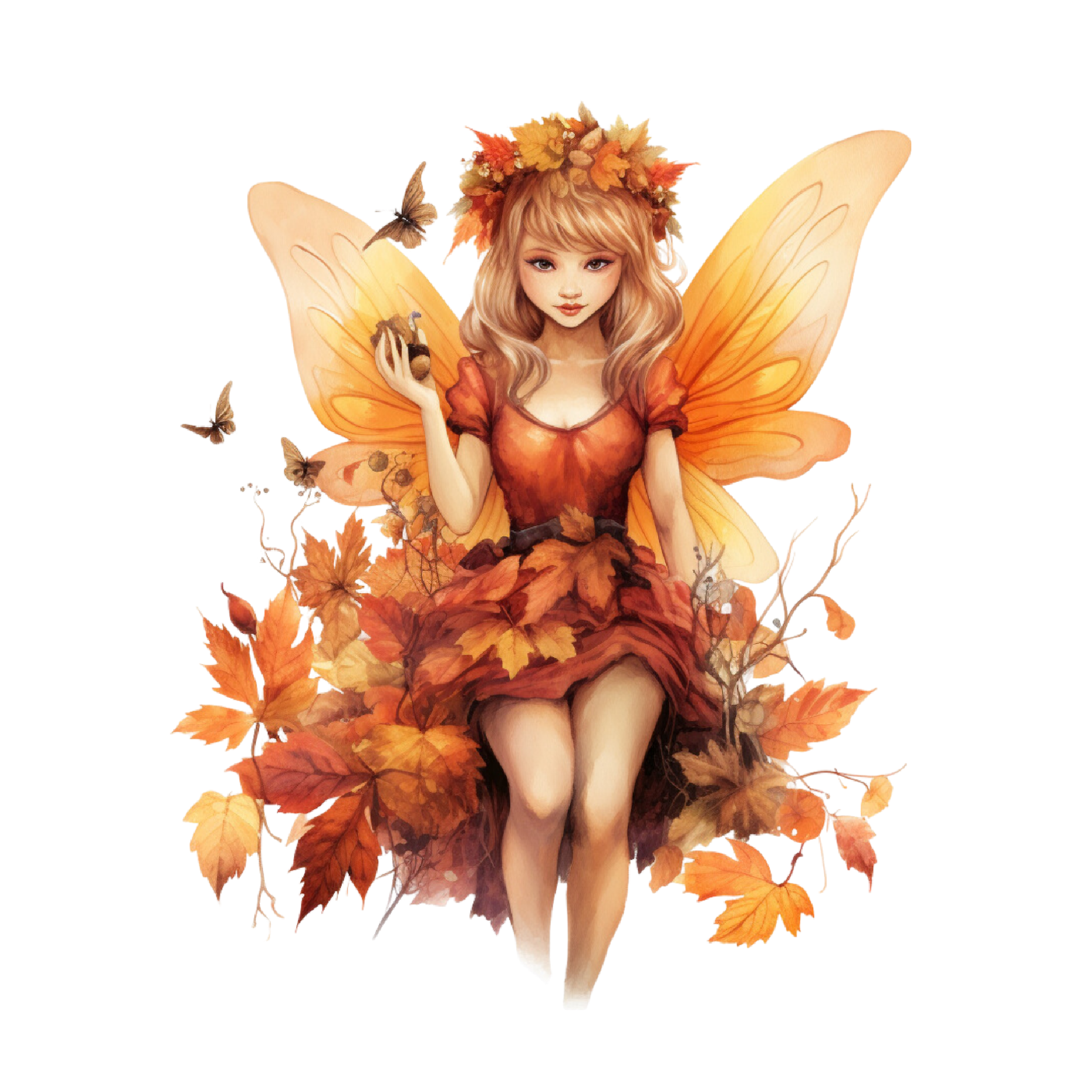 Autumn 35 — Autumn watercolour SVG cut file