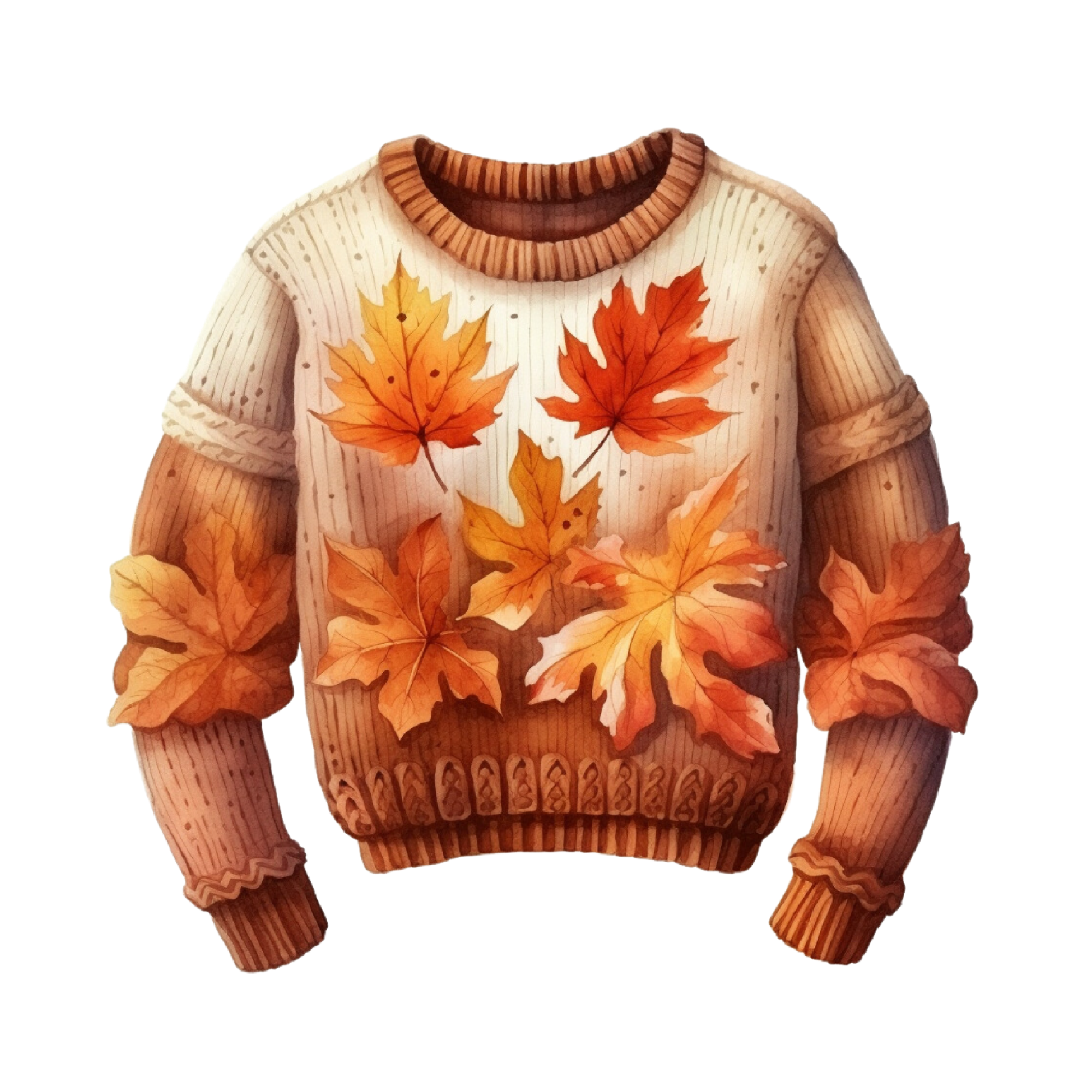 Autumn 42 — Autumn watercolour SVG cut file
