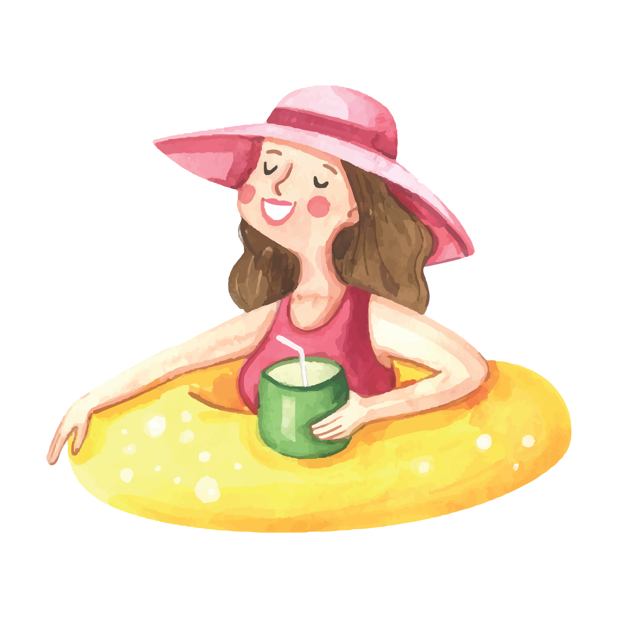 Beach 17 — Beach watercolour SVG cut file
