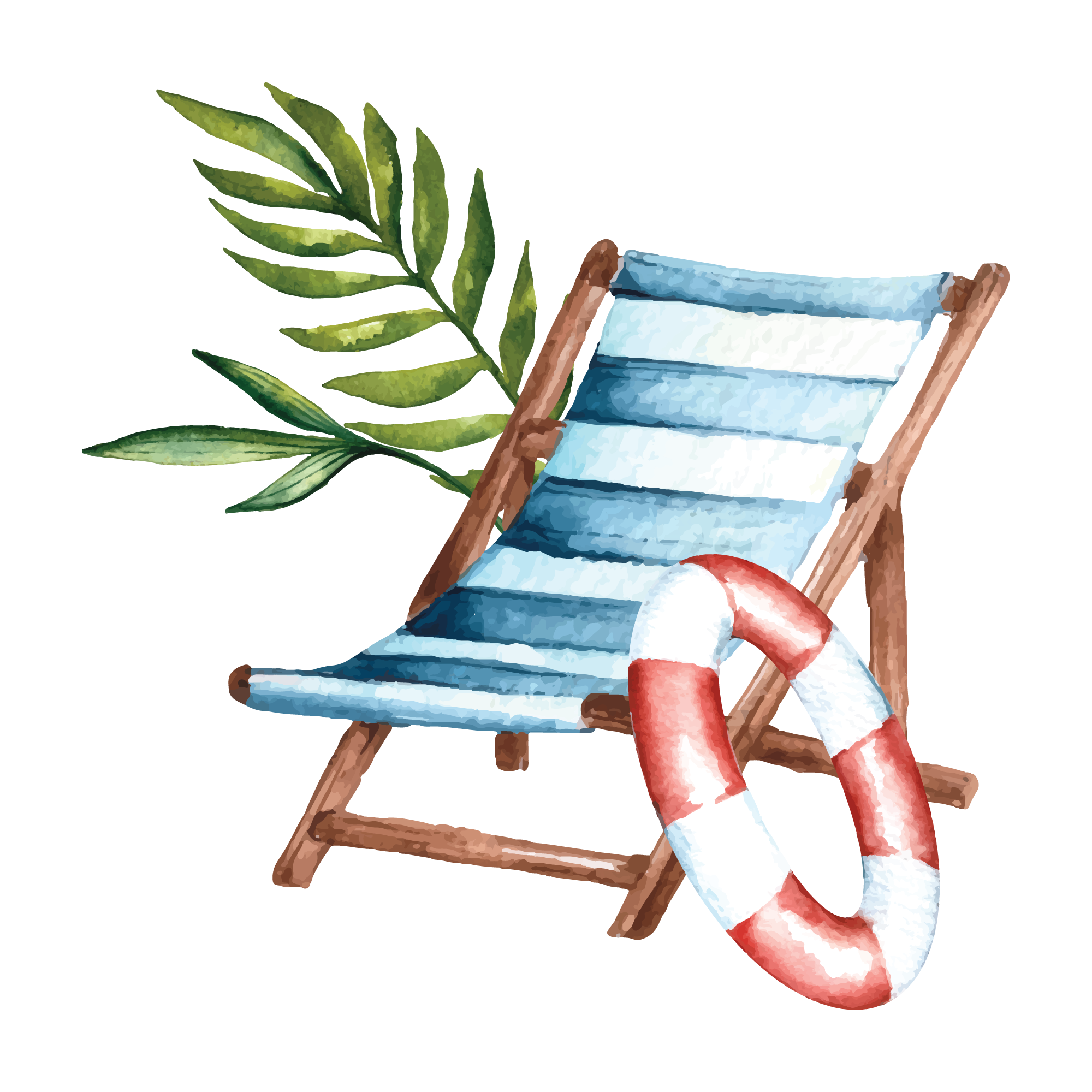 Beach 22 — Beach watercolour SVG cut file