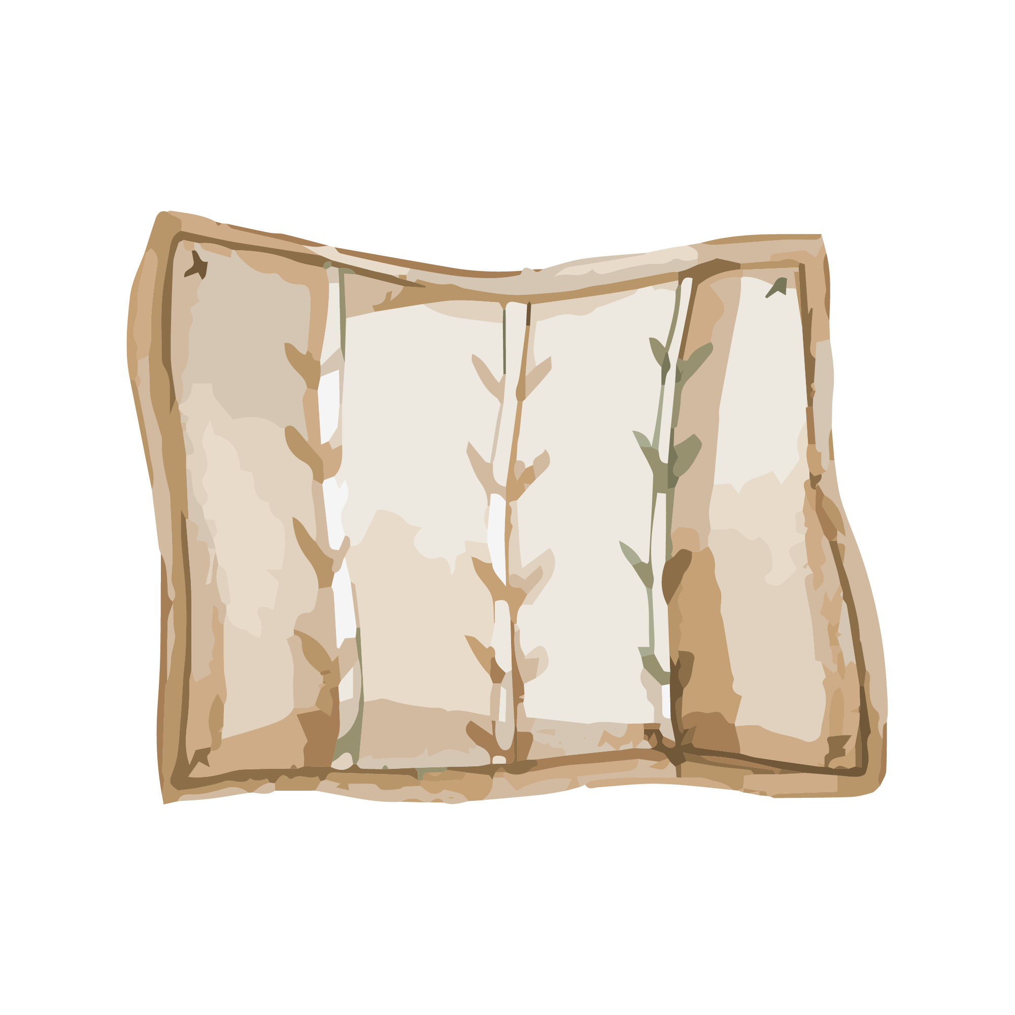 Bedroom 02 — Bedroom watercolour SVG cut file