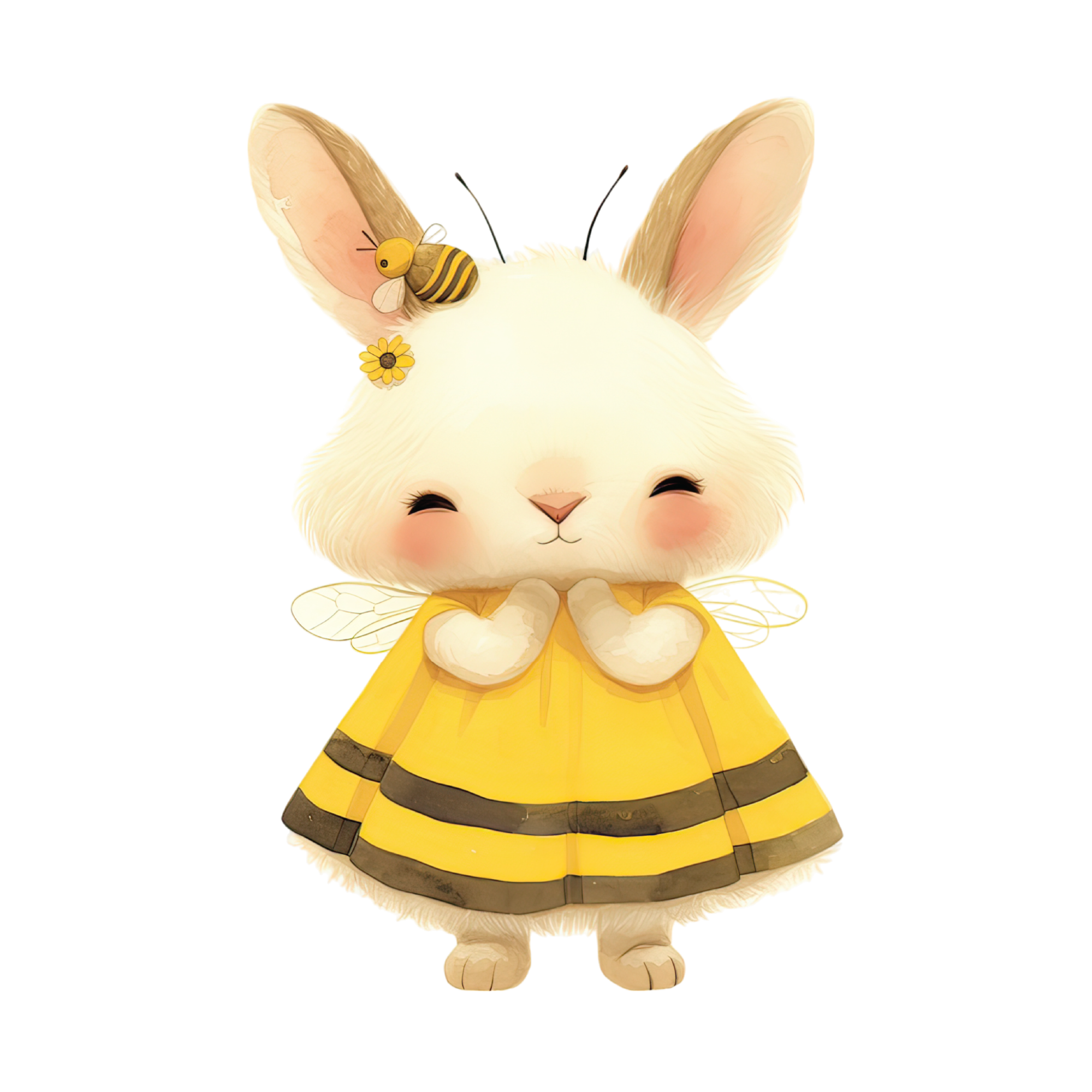 Bee 20 — Bee watercolour SVG cut file