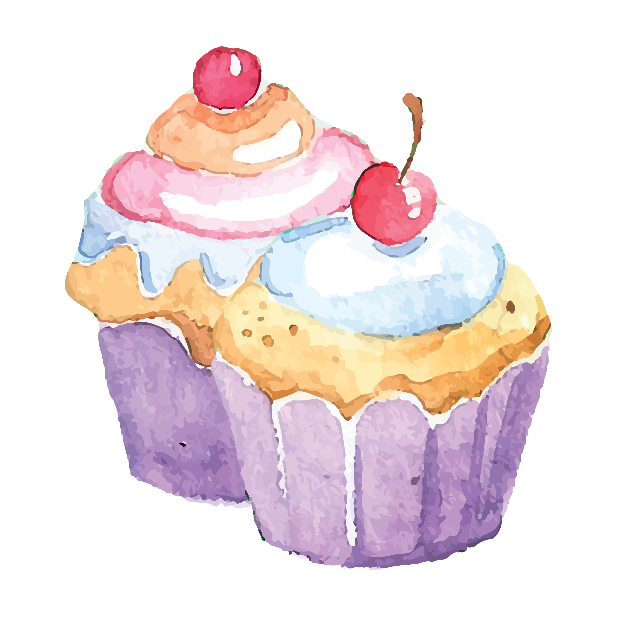 Birthday 23 — Birthday watercolour SVG cut file