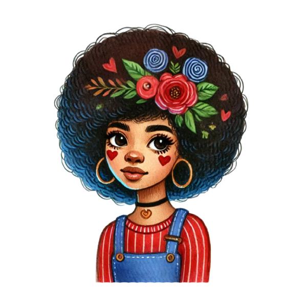 Black History Month 25 — Black History Month watercolour SVG cut file