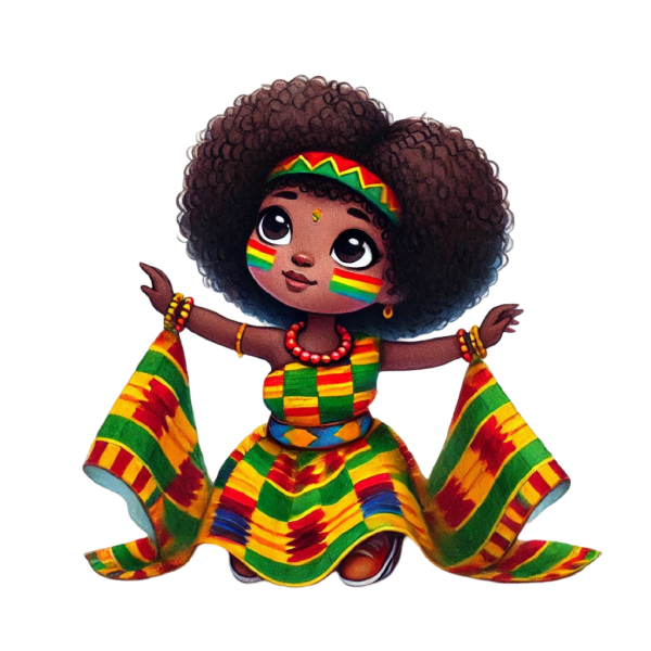 Black History Month 32 — Black History Month watercolour SVG cut file