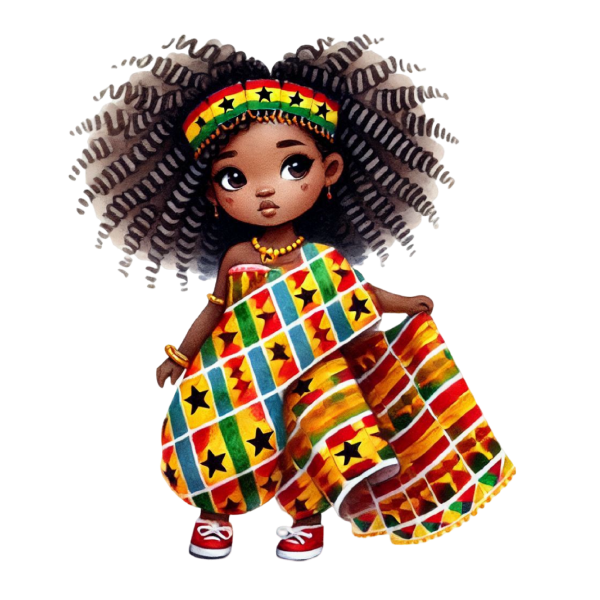 Black History Month 35 — Black History Month watercolour SVG cut file