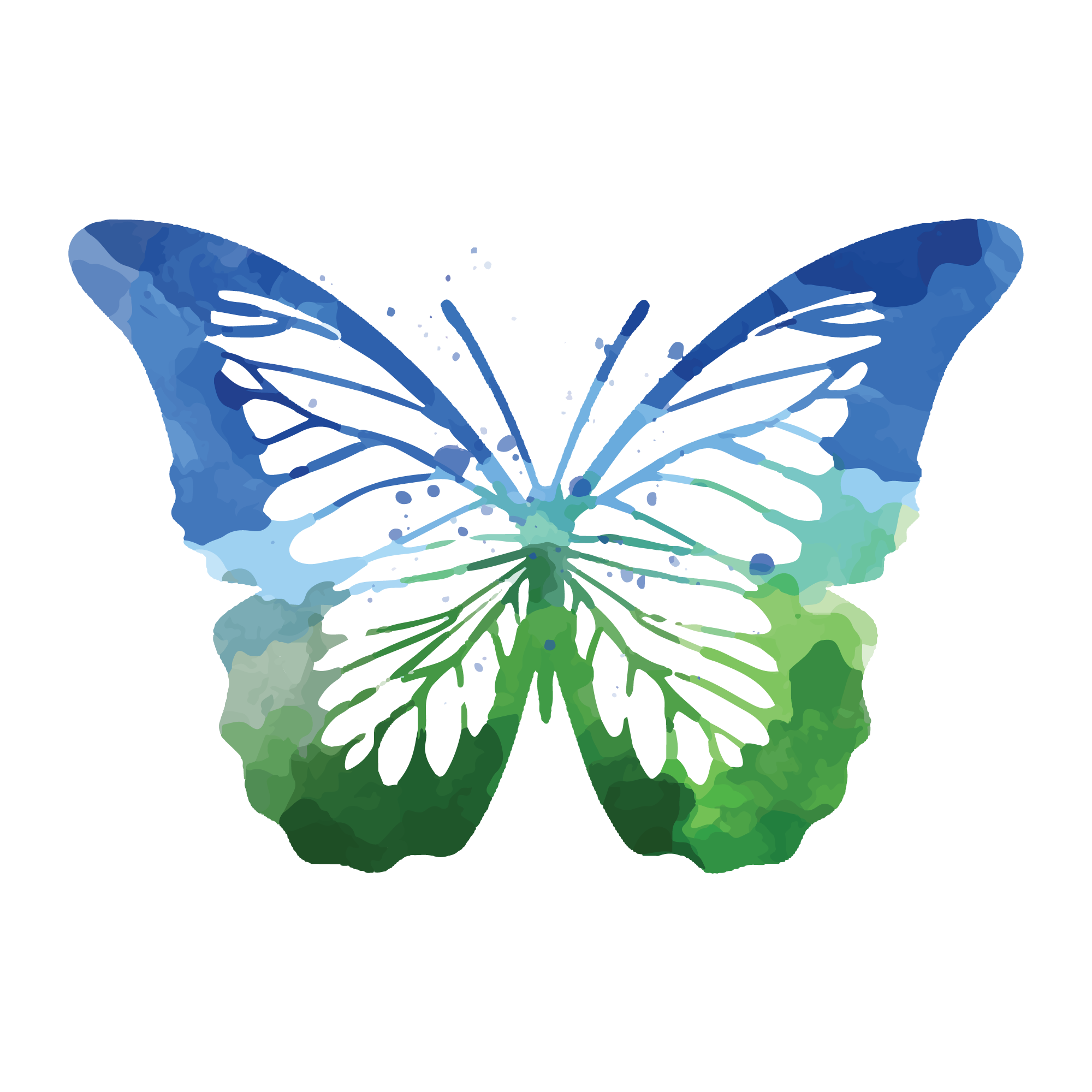 Butterfly 22 — Butterfly watercolour SVG cut file