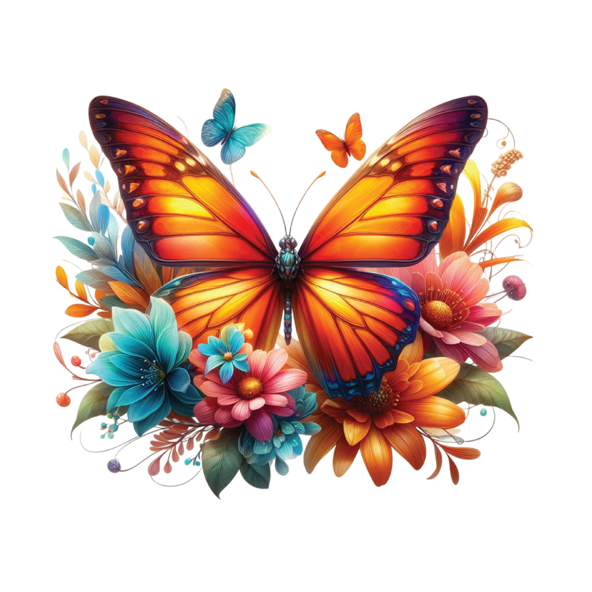 Butterfly 25 — Butterfly watercolour SVG cut file