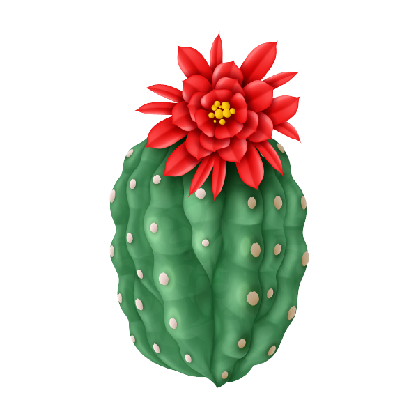 Cactus 21 — Cactus watercolour SVG cut file