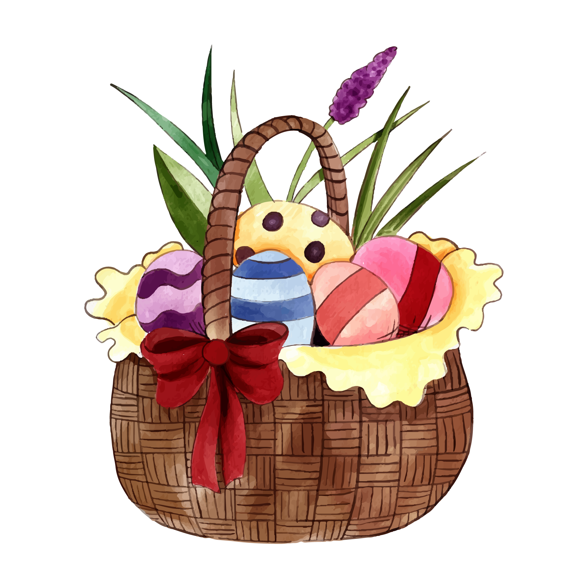 Easter 02 — Easter watercolour SVG cut file