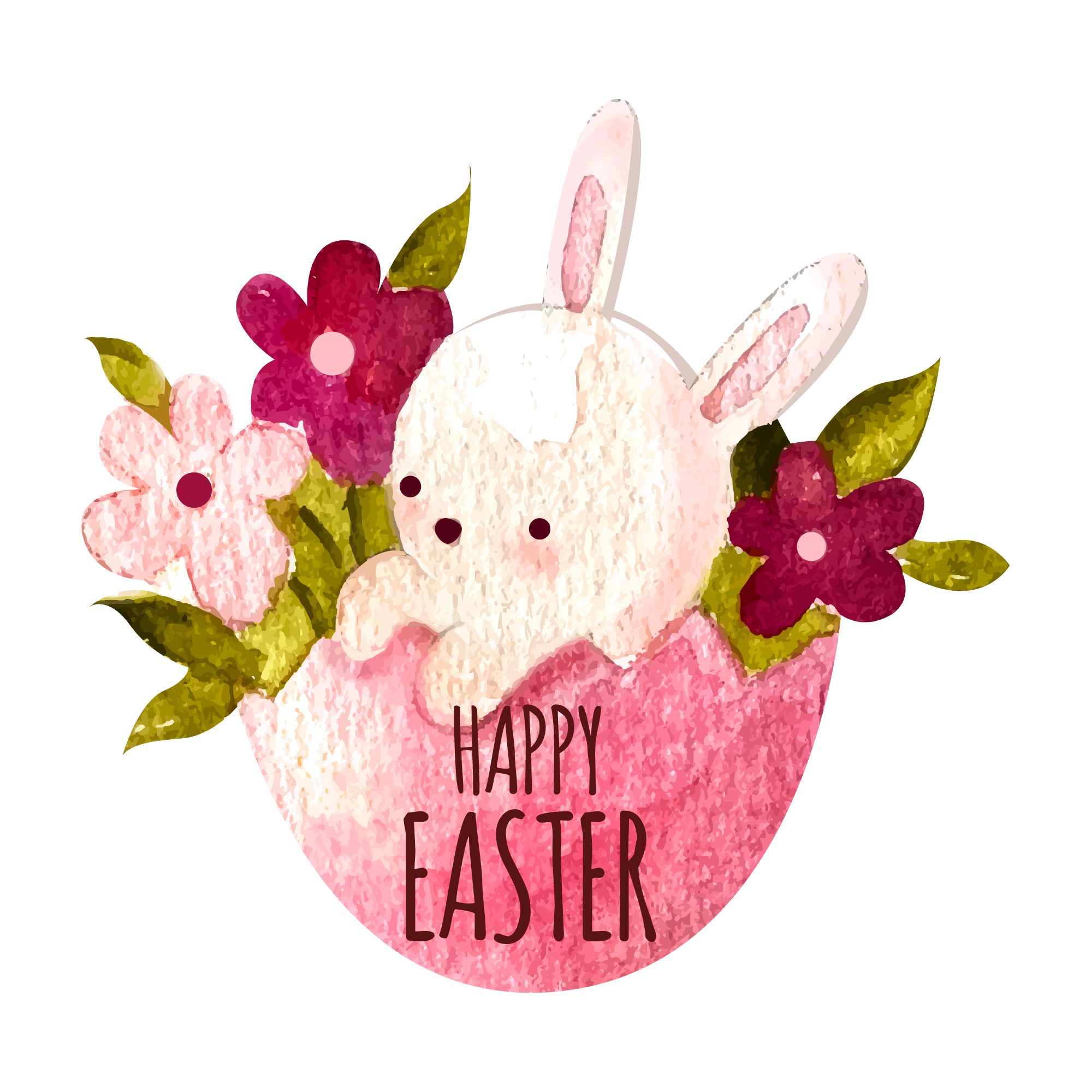 Easter 18 — Easter watercolour SVG cut file