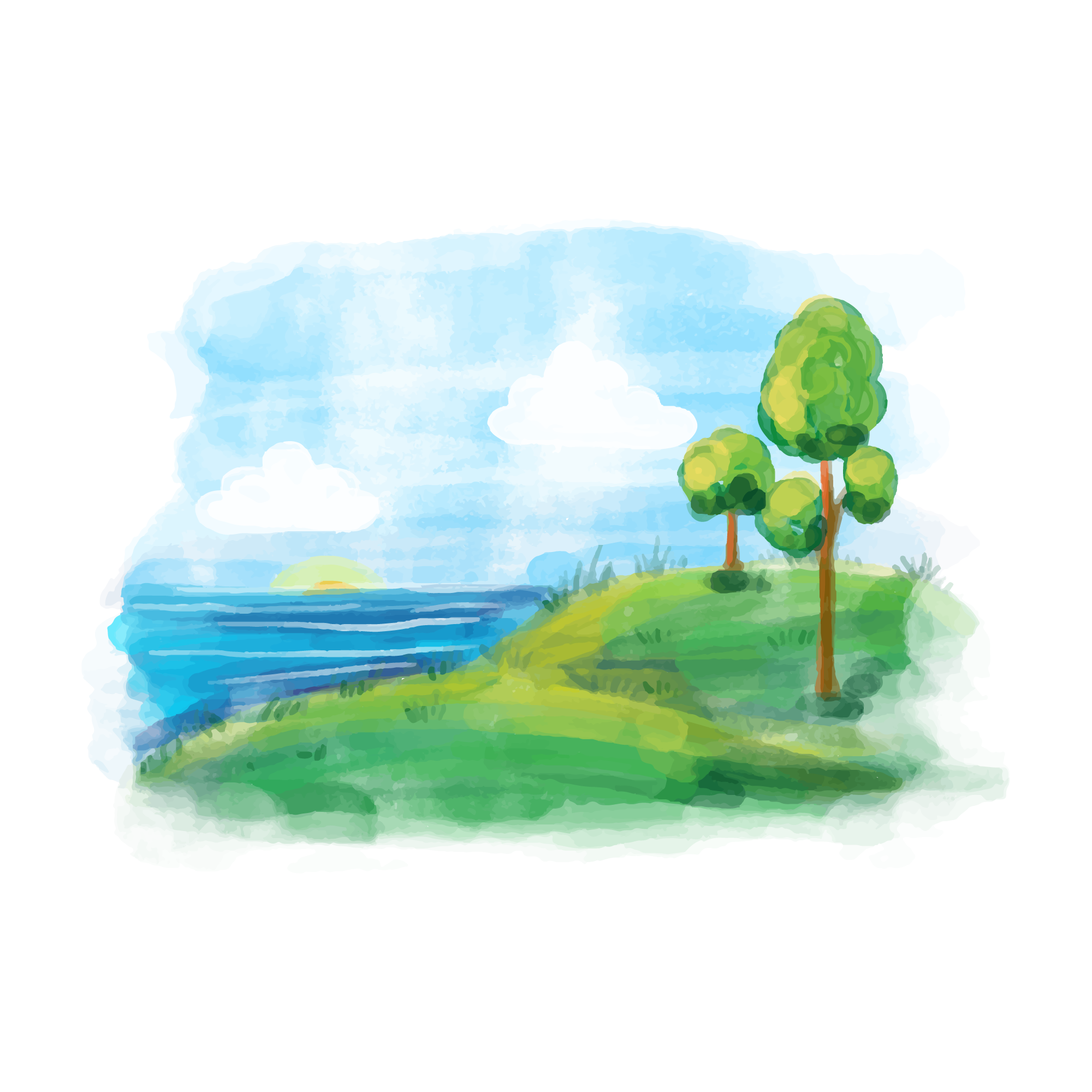Field Day 02 — Field Day watercolour SVG cut file