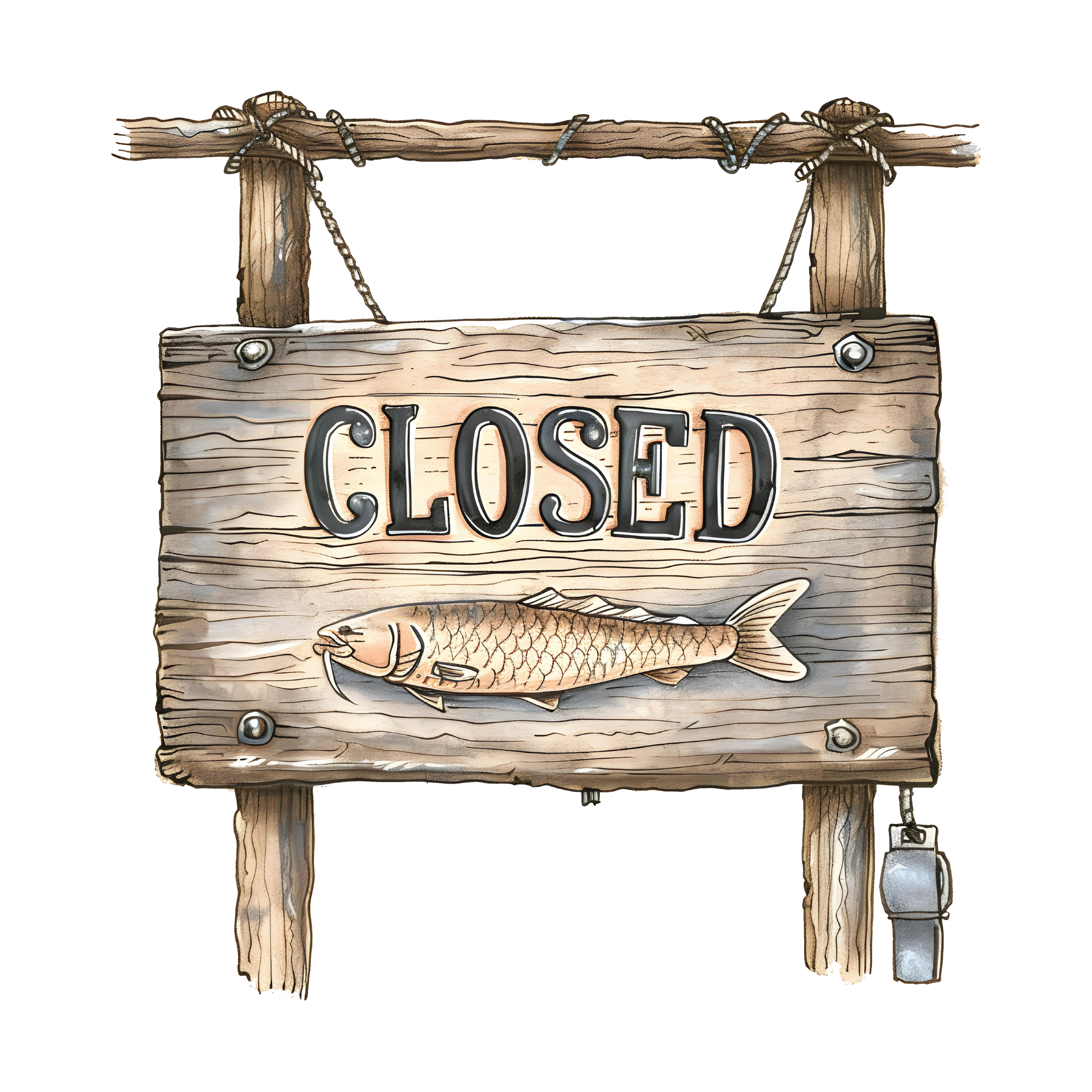 Fishing 23 — Fishing watercolour SVG cut file