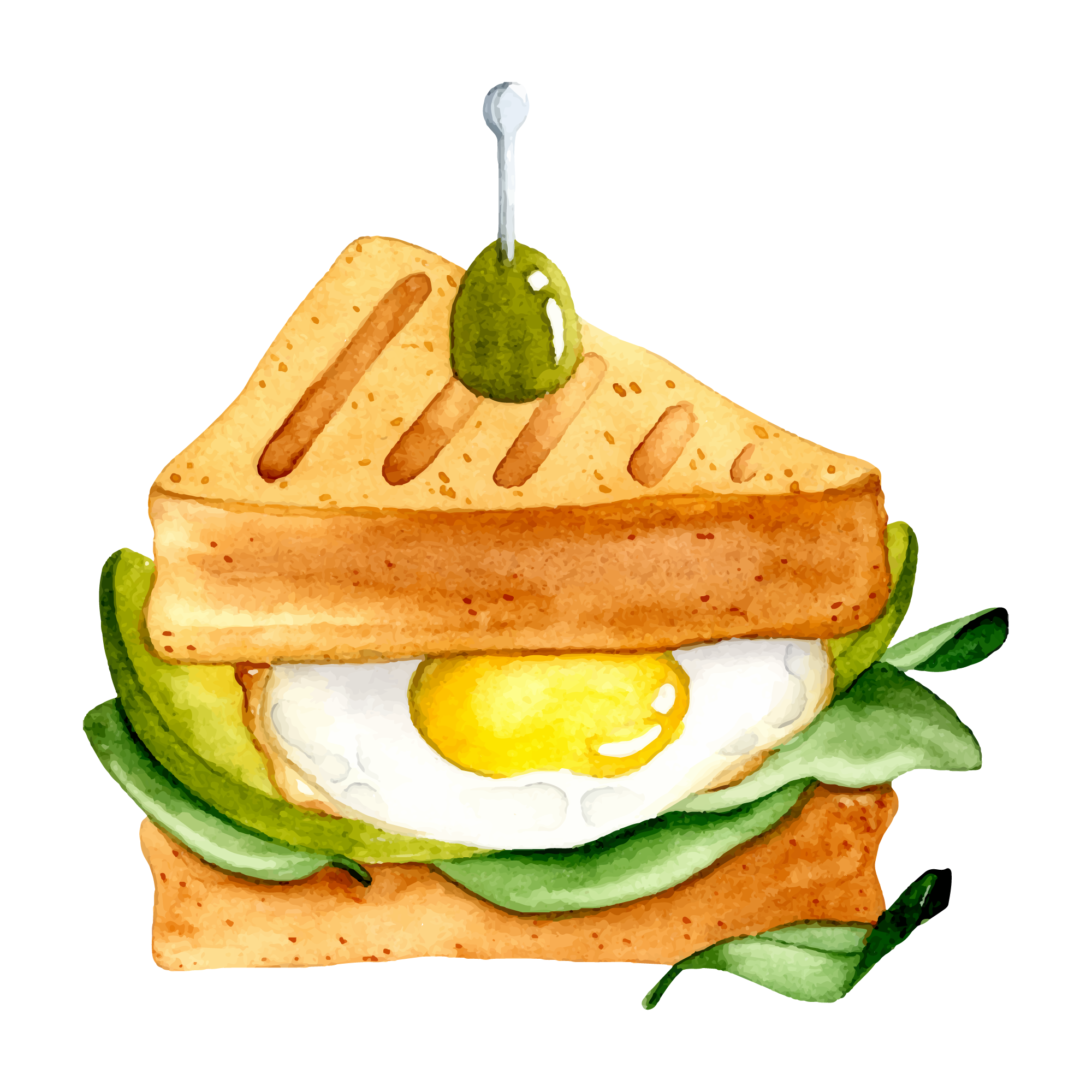 Food 22 — Food watercolour SVG cut file