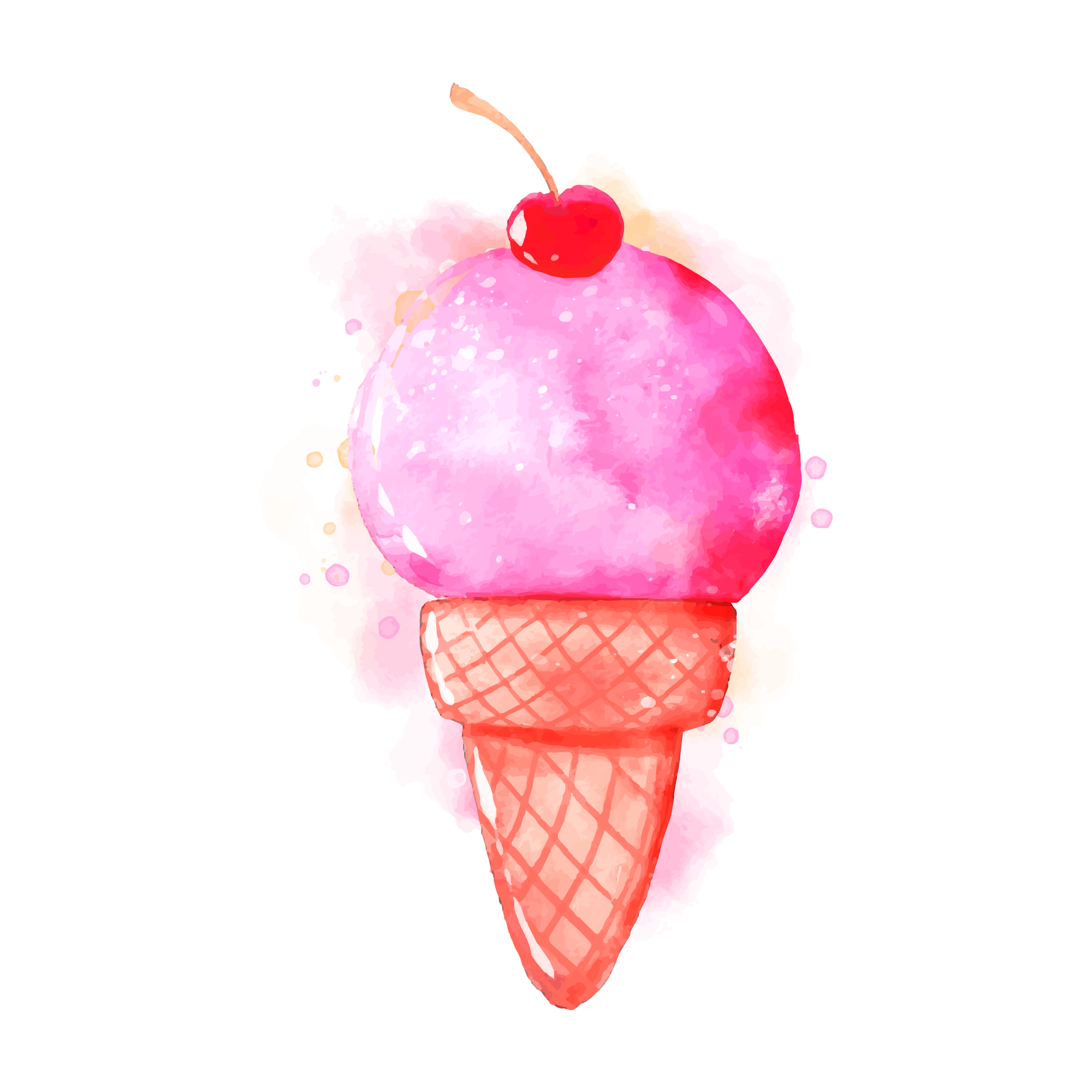 Food 25 — Food watercolour SVG cut file