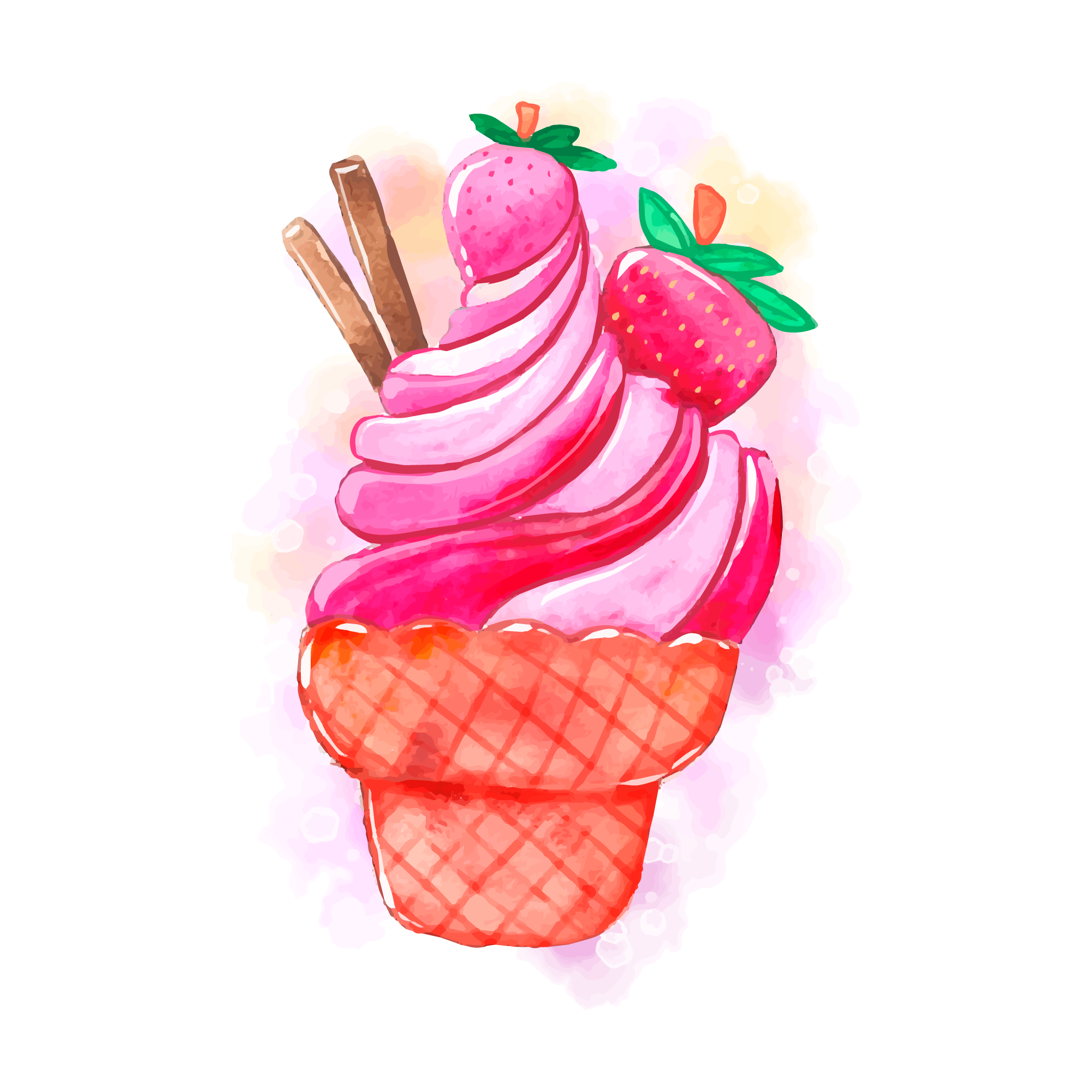 Food 26 — Food watercolour SVG cut file