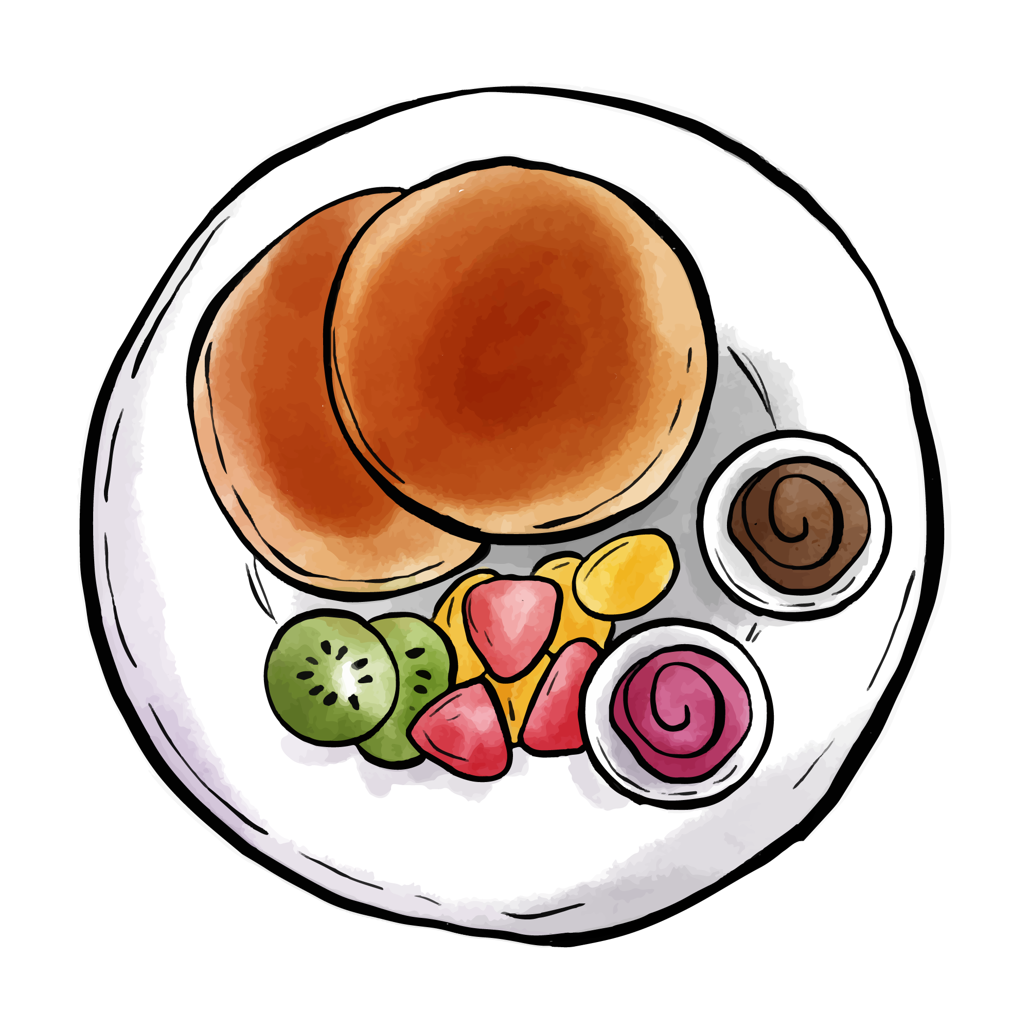 Food 31 — Food watercolour SVG cut file
