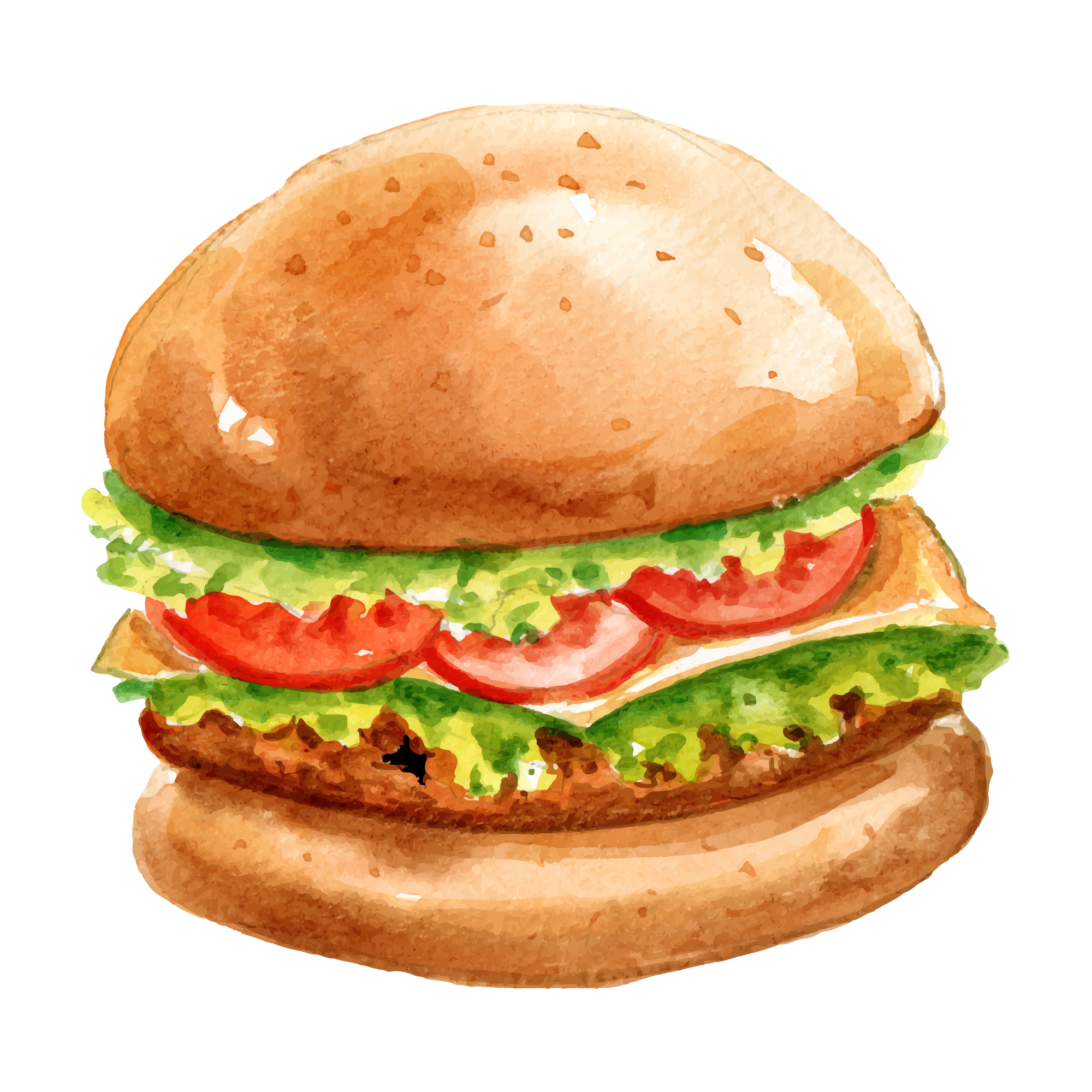 Food 42 — Food watercolour SVG cut file