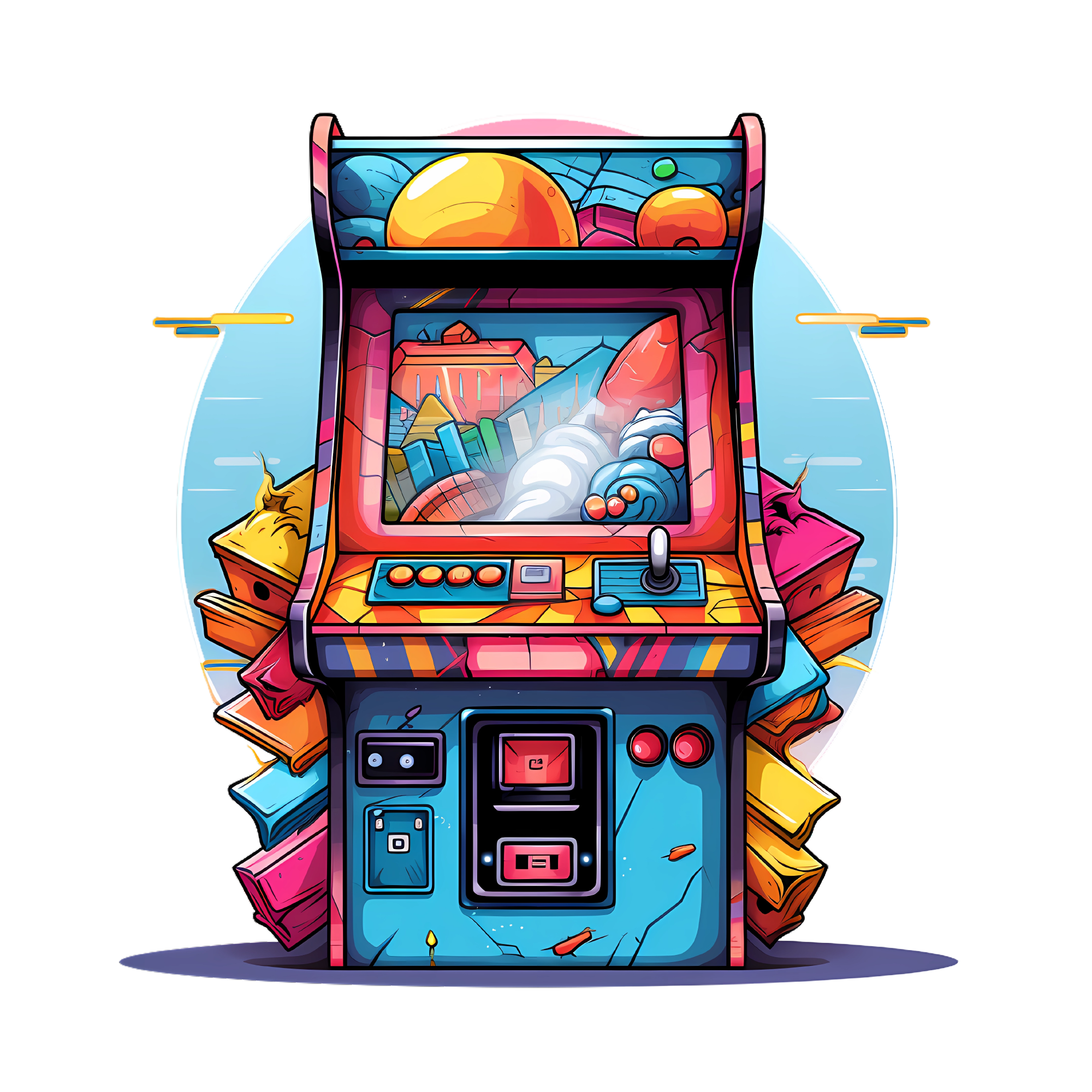 Gaming 24 — Gaming watercolour SVG cut file
