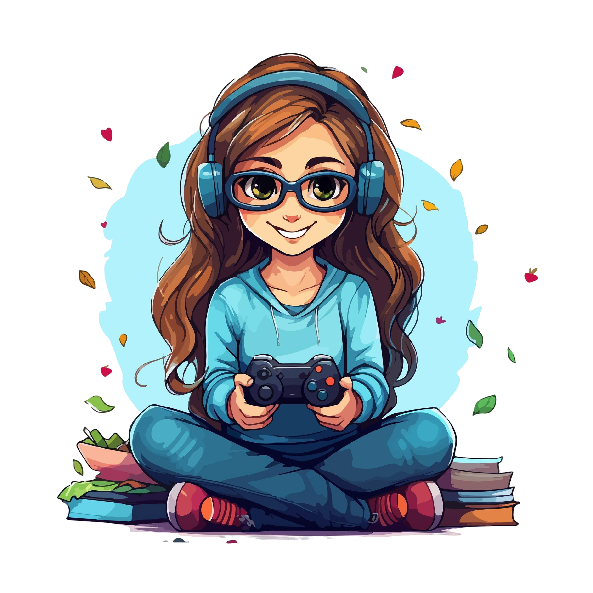 Gaming 33 — Gaming watercolour SVG cut file