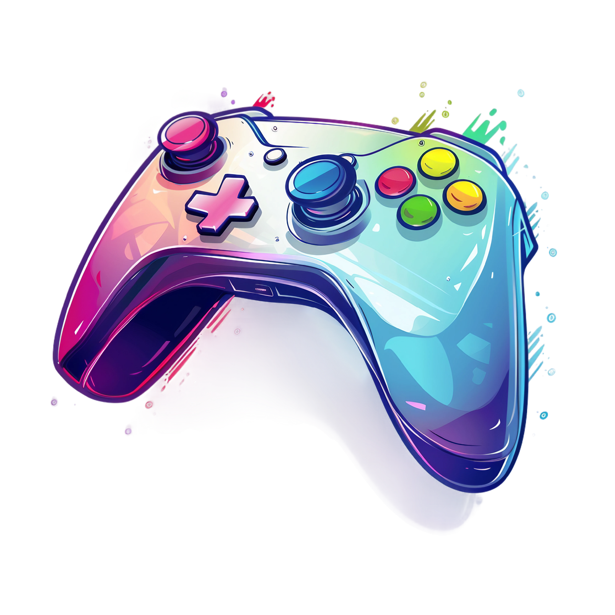 Gaming 37 — Gaming watercolour SVG cut file