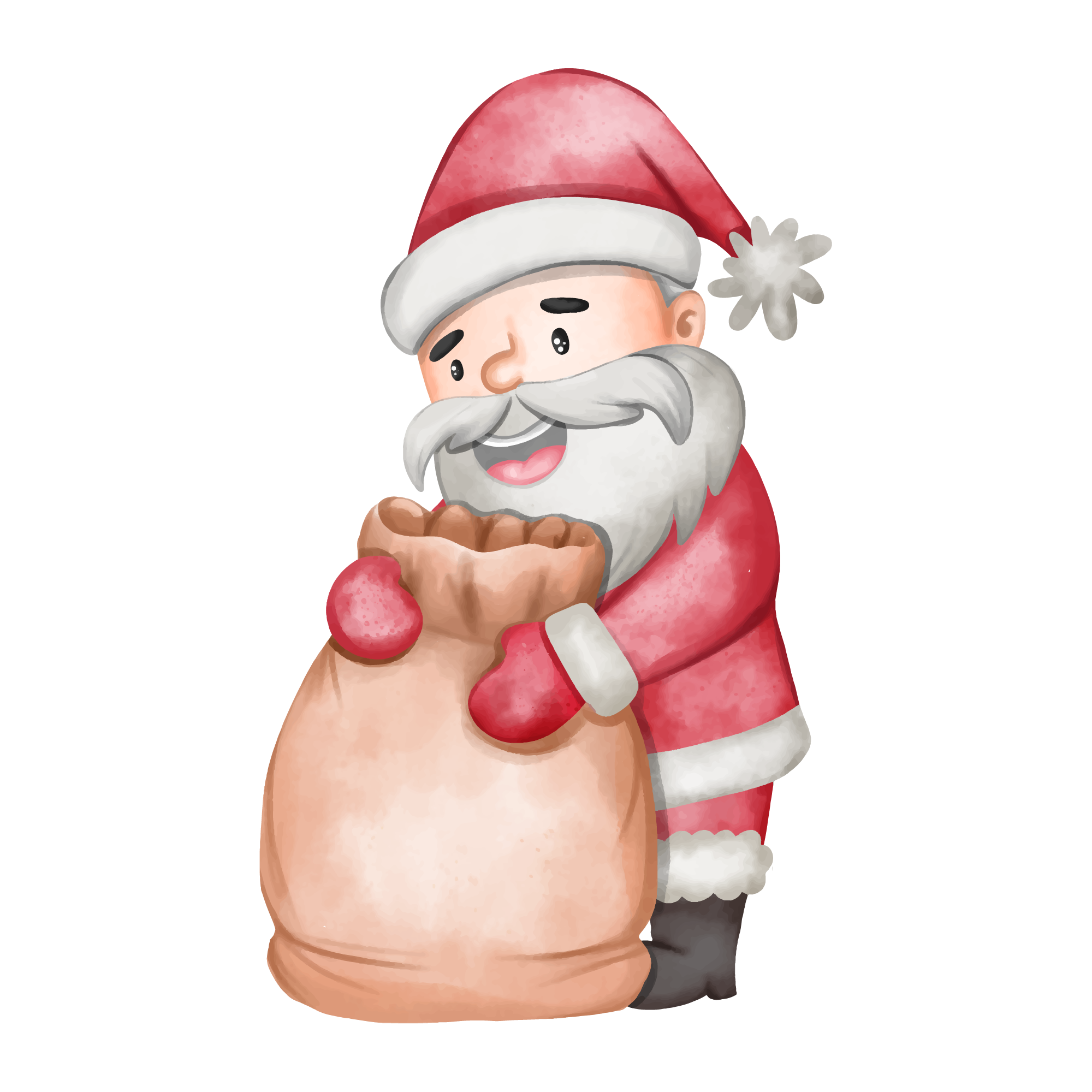 Gnome 20 — Gnome watercolour SVG cut file