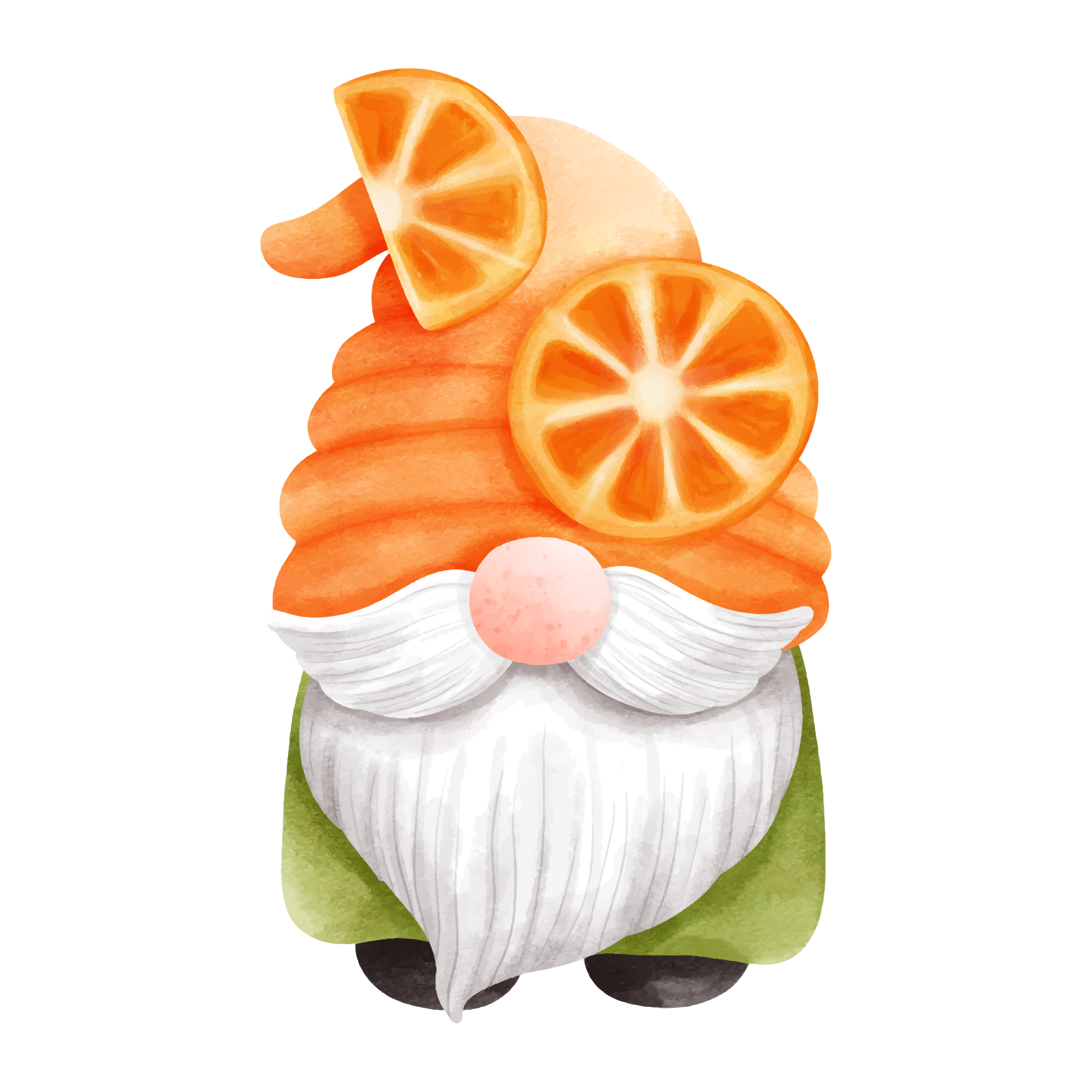 Gnome 43 — Gnome watercolour SVG cut file
