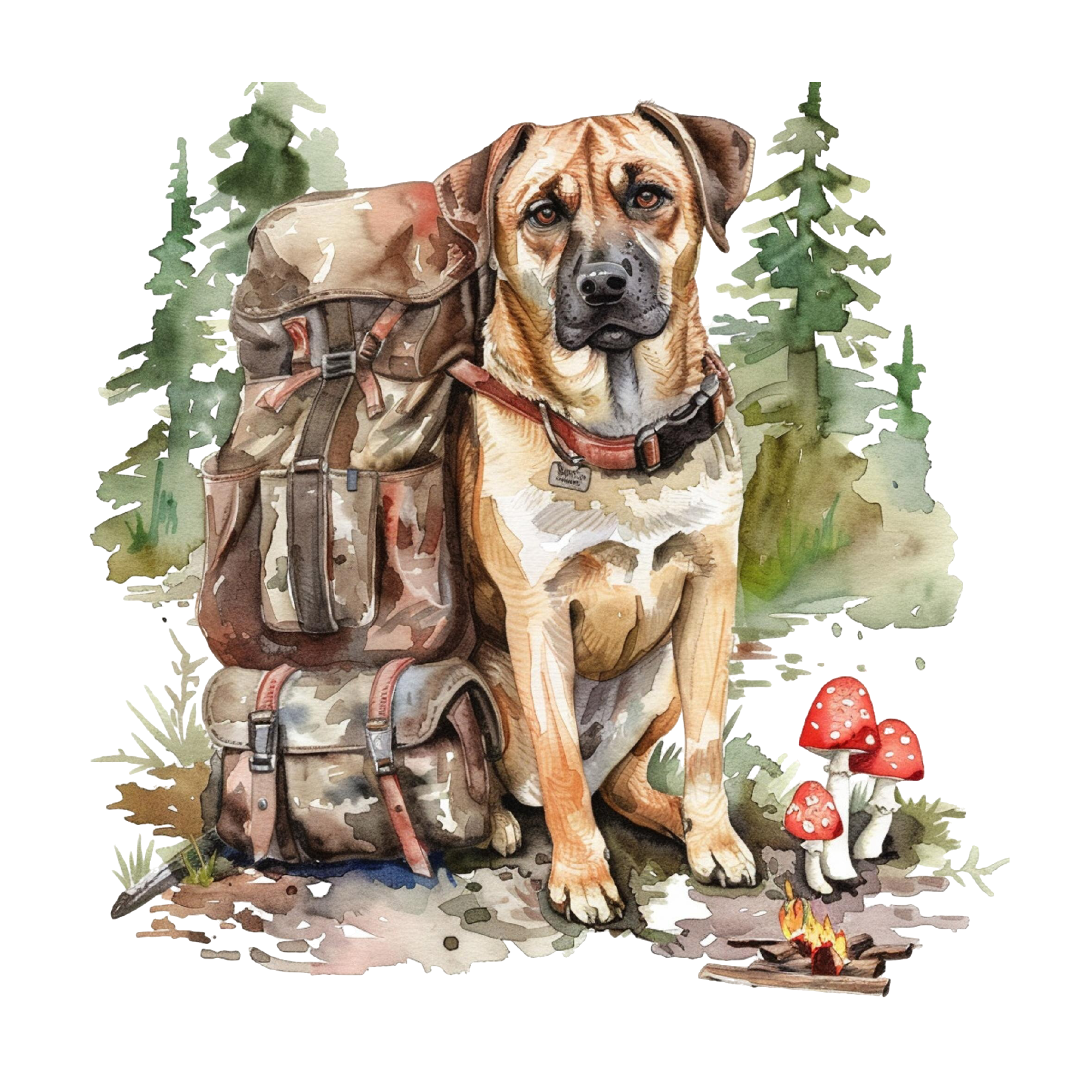 Hunting 17 — Hunting watercolour SVG cut file
