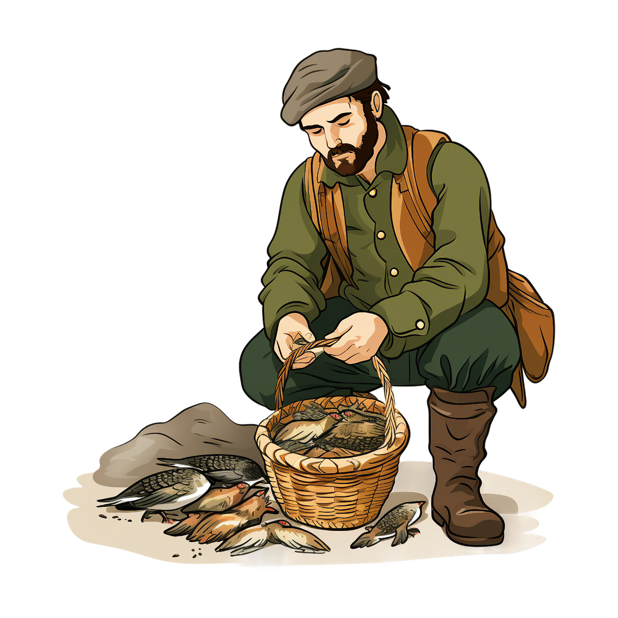 Hunting 33 — Hunting watercolour SVG cut file