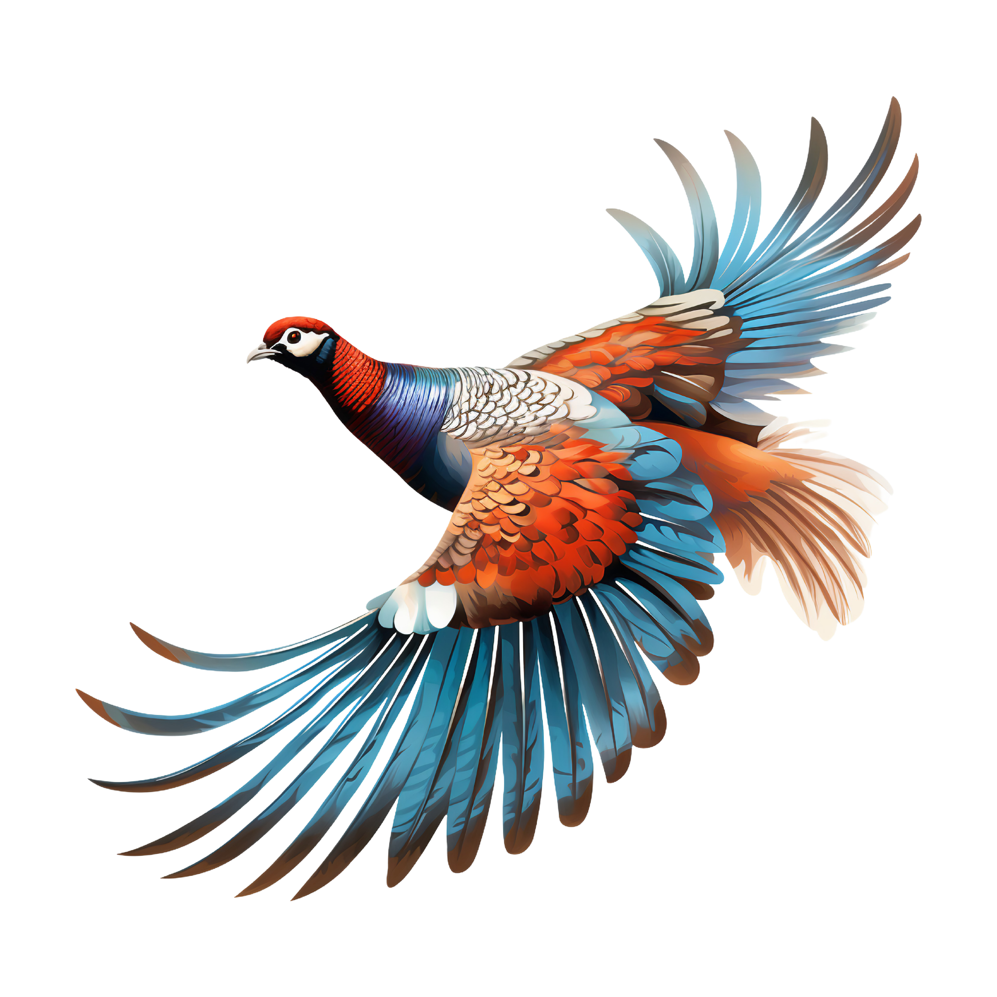 Hunting 35 — Hunting watercolour SVG cut file
