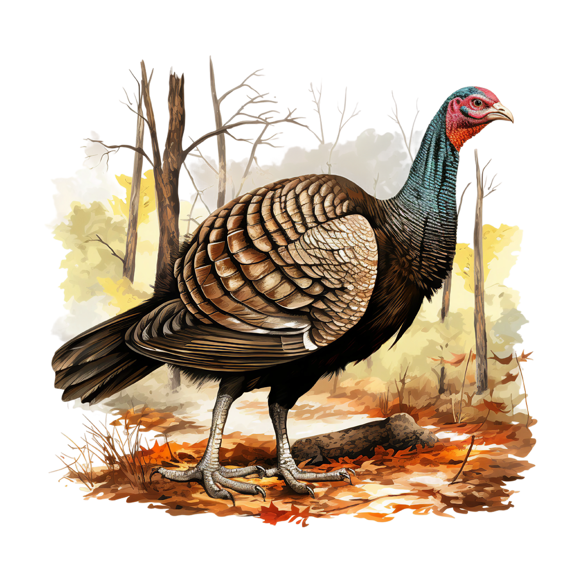 Hunting 36 — Hunting watercolour SVG cut file