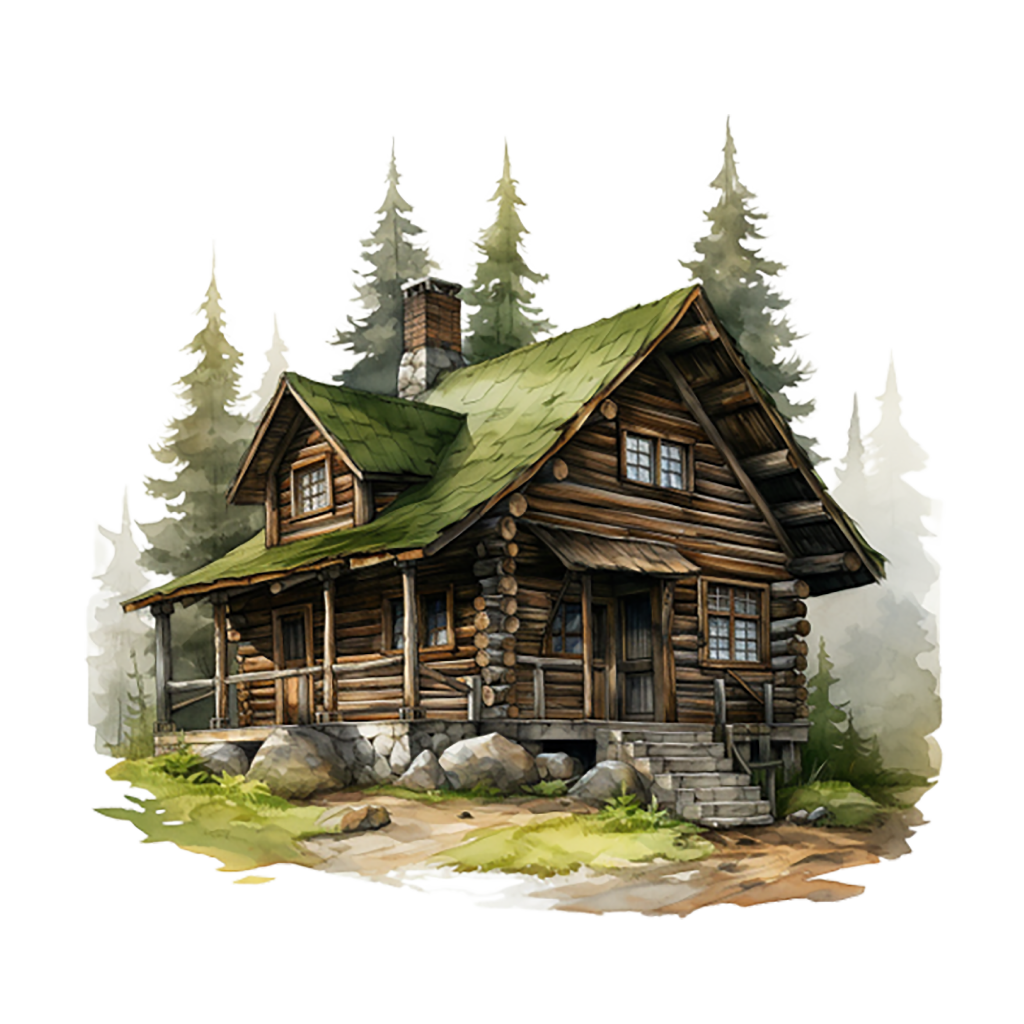 Hunting 40 — Hunting watercolour SVG cut file