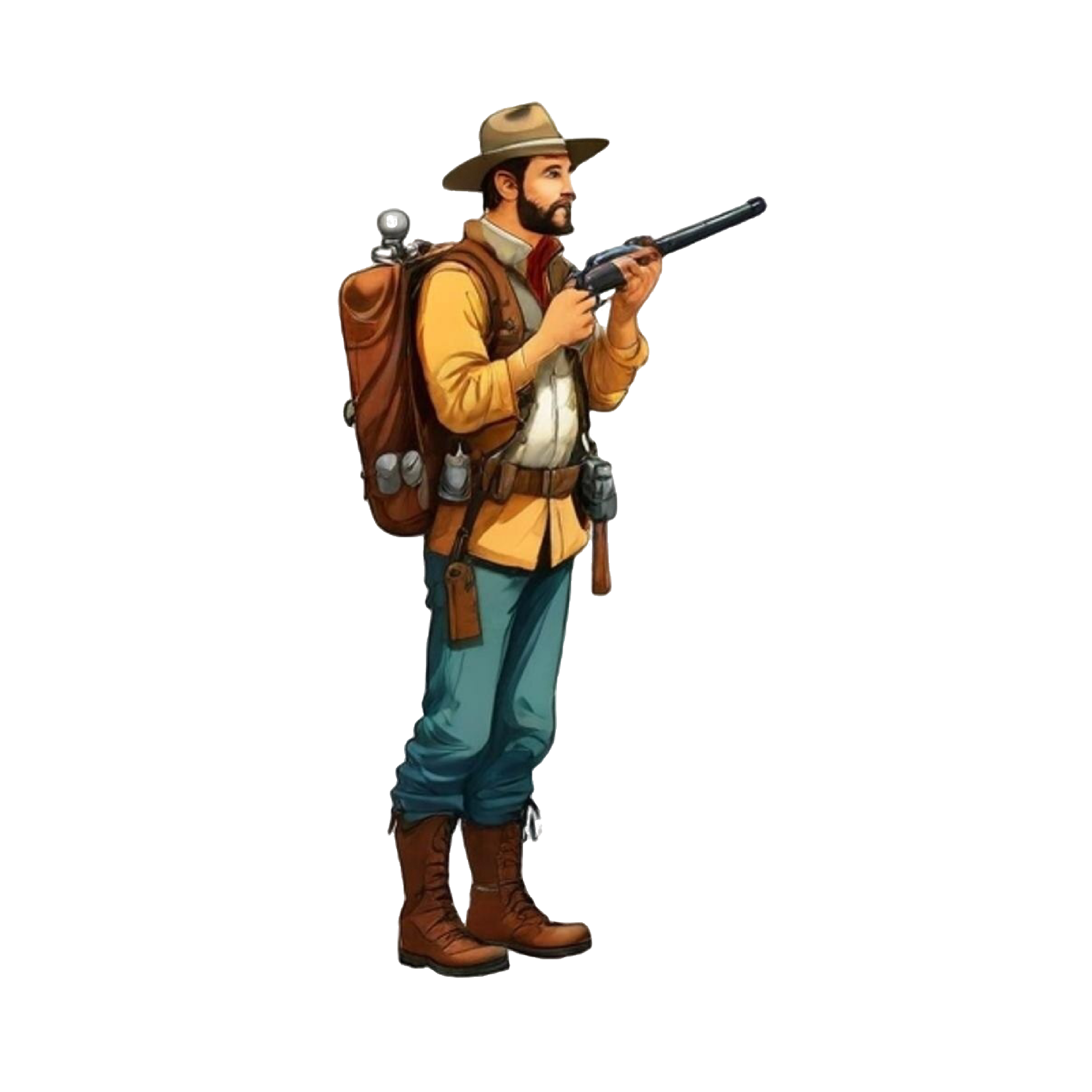 Hunting 42 — Hunting watercolour SVG cut file