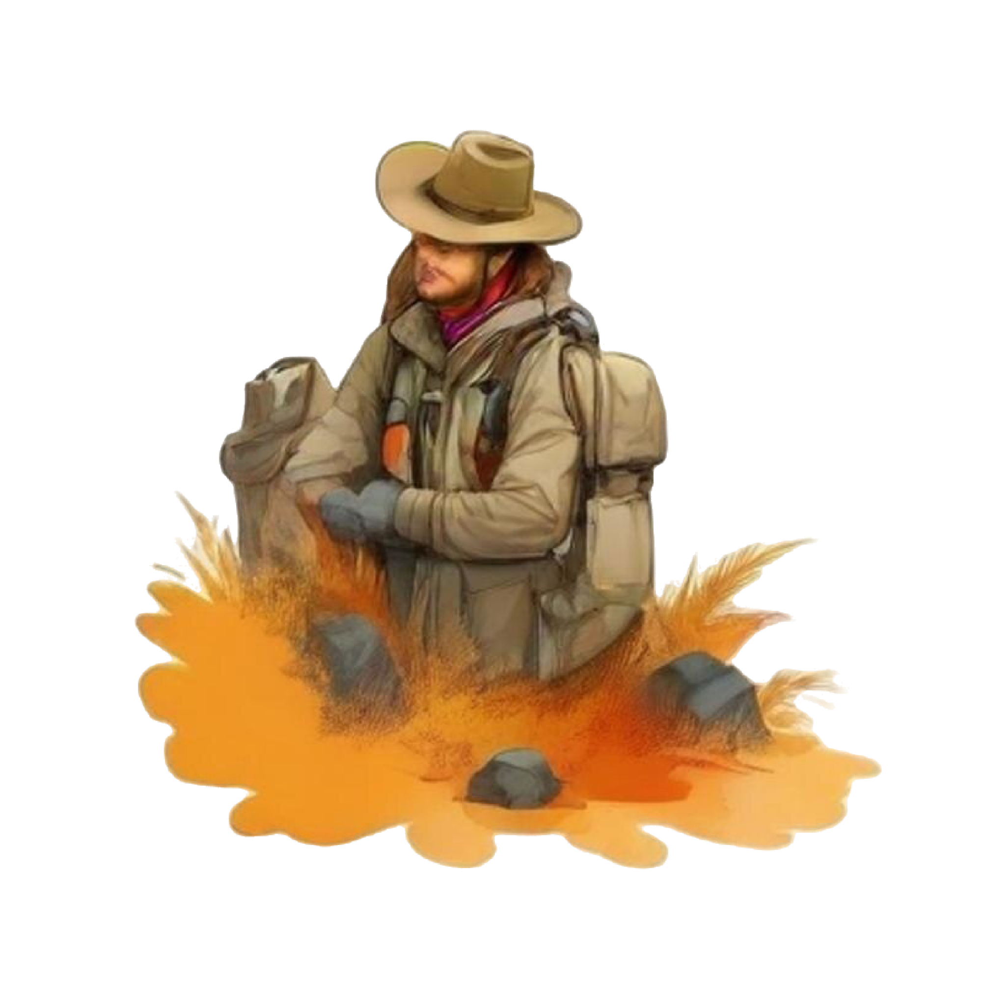 Hunting 43 — Hunting watercolour SVG cut file