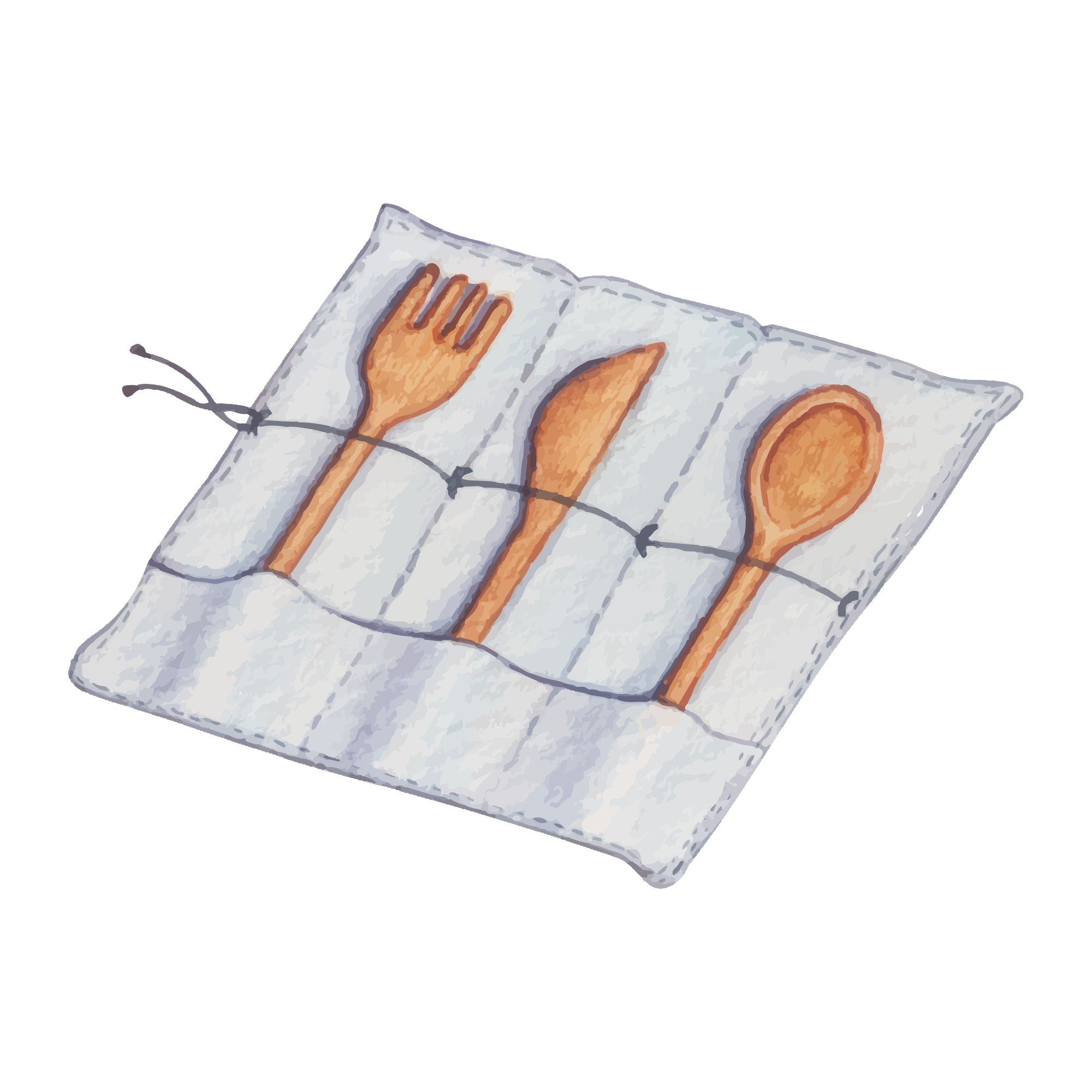 Kitchen 02 — Kitchen watercolour SVG cut file