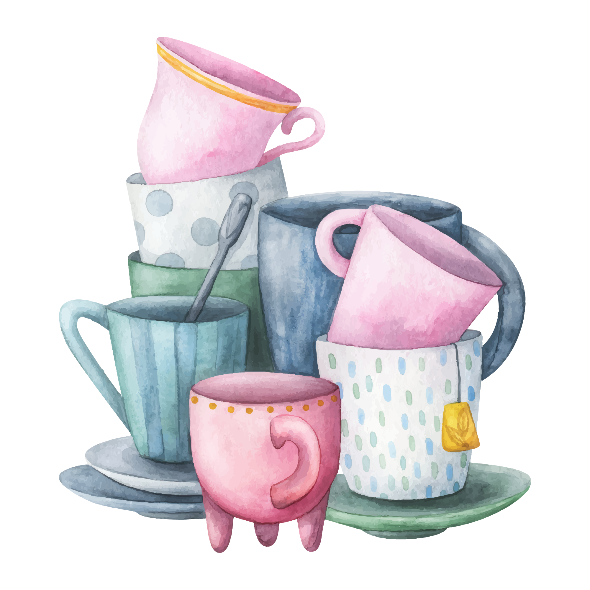 Kitchen 30 — Kitchen watercolour SVG cut file