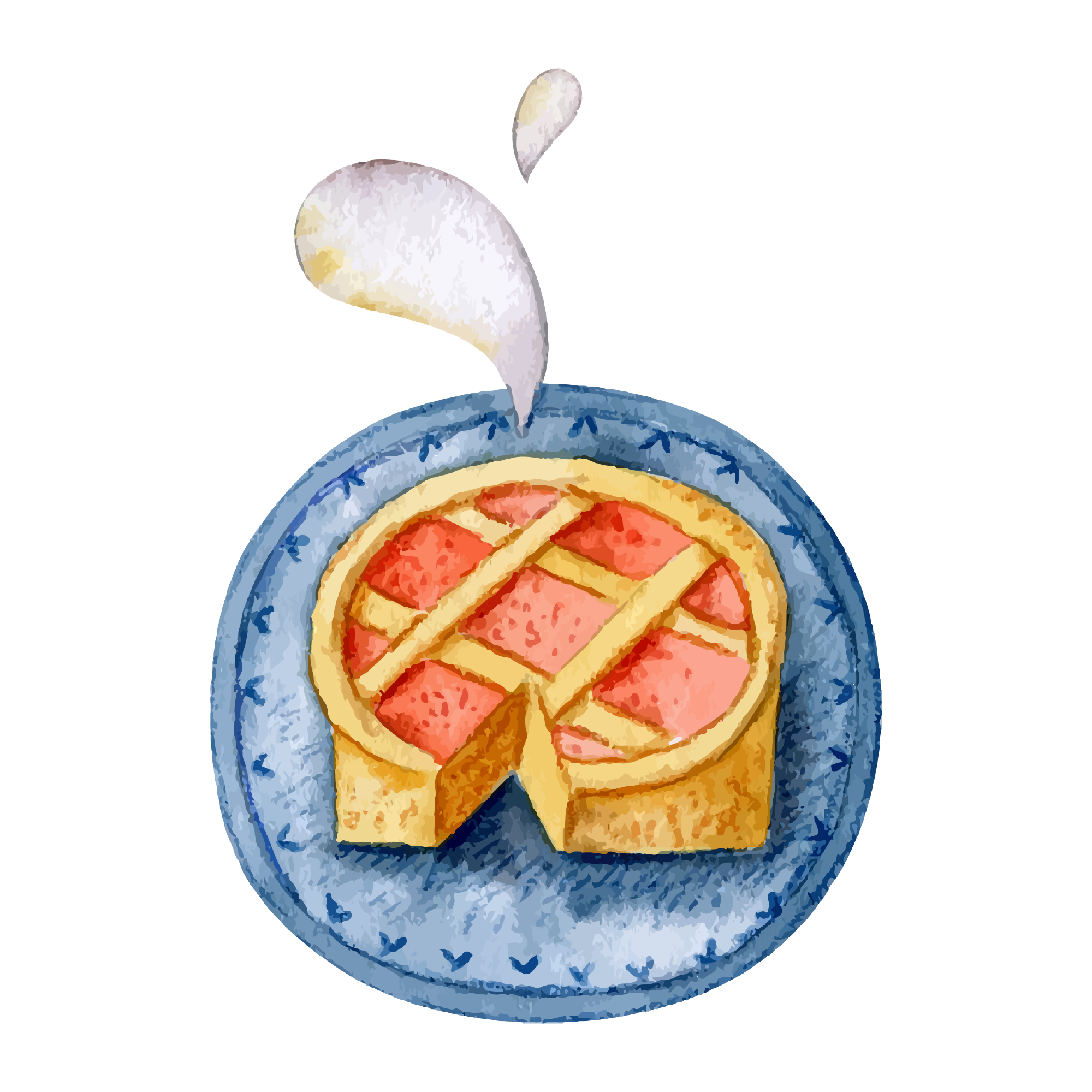 Kitchen 35 — Kitchen watercolour SVG cut file